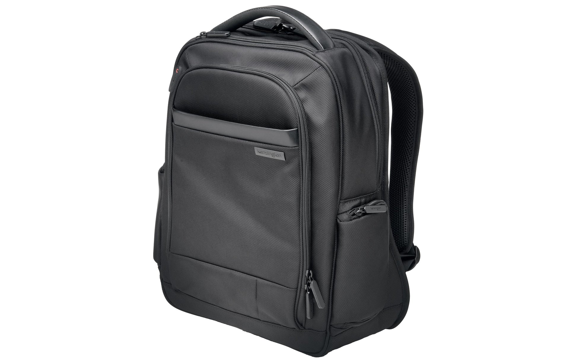 Kensington Notebook-Rucksack Contour 2.0 14 – für 14", 19,5 l, wasserabweisend, Polyester – schwarz