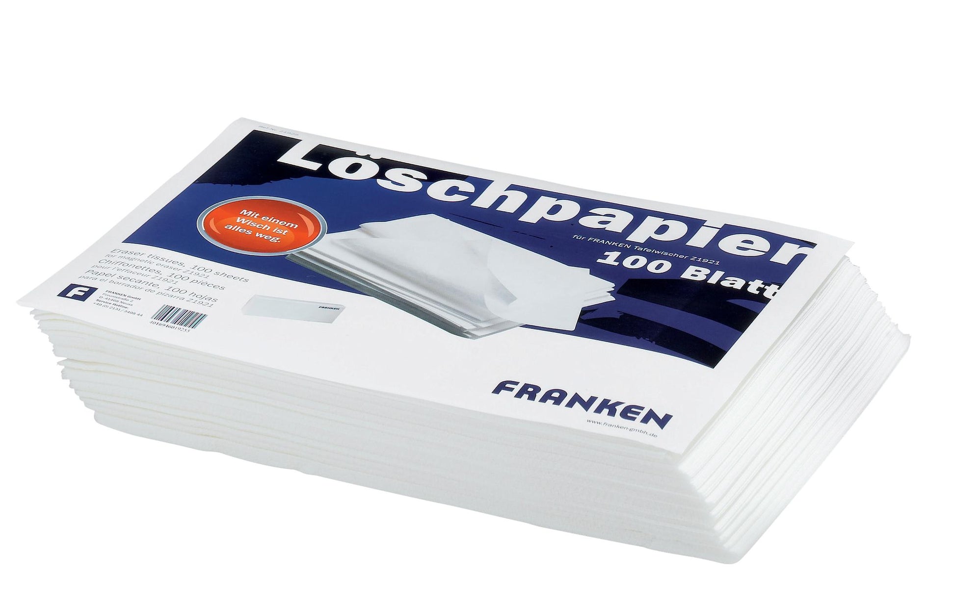 Franken Löschpapier – 100 Stk. – für Franken Z1921