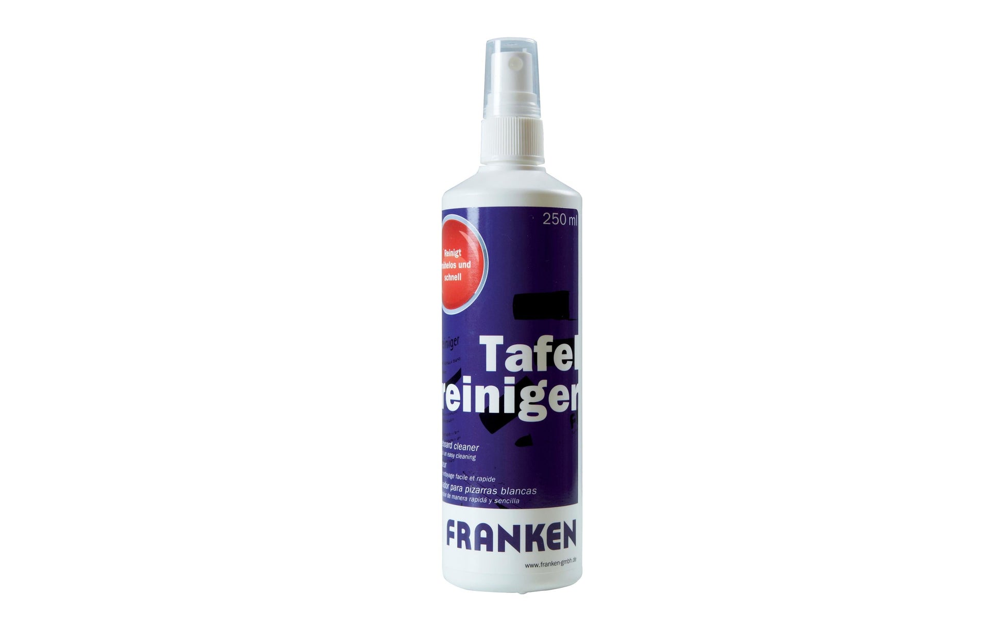 Franken Z1915 Whiteboard-Reiniger für Weisswand-/Magnettafeln – Pumpspray – 250 ml