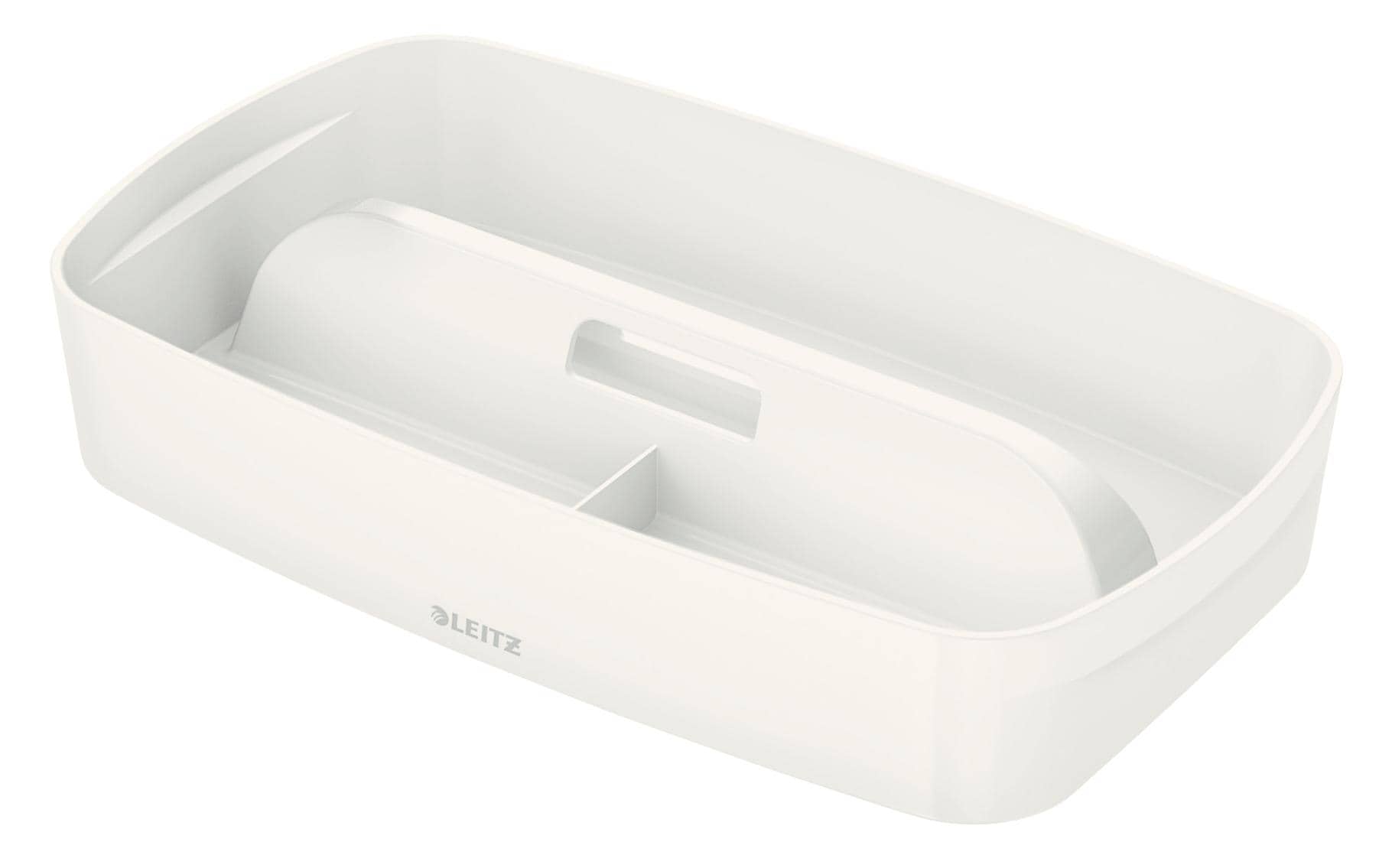 Leitz Einsatz – für MyBox (Klein, Gross), Kunststoff, Weiss, 30,7 × 5,6 × 18,1 cm – 1er-Pack
