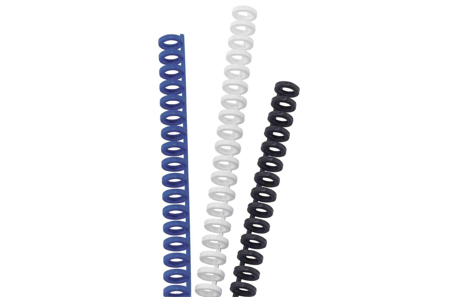 GBC Bindedisc-Ringe – für A4 – Ø 8 mm, weiss, Kunststoff – 50 Stk.