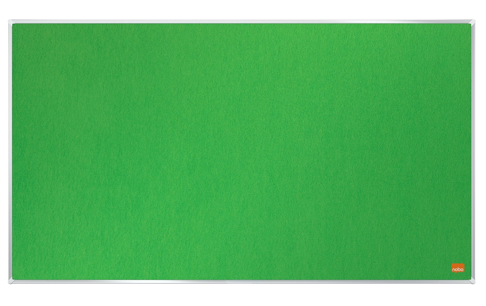 Nobo Pinnwand – Filz, Alurahmen – 71 × 40 cm, Grün, Impression Pro Widescreen