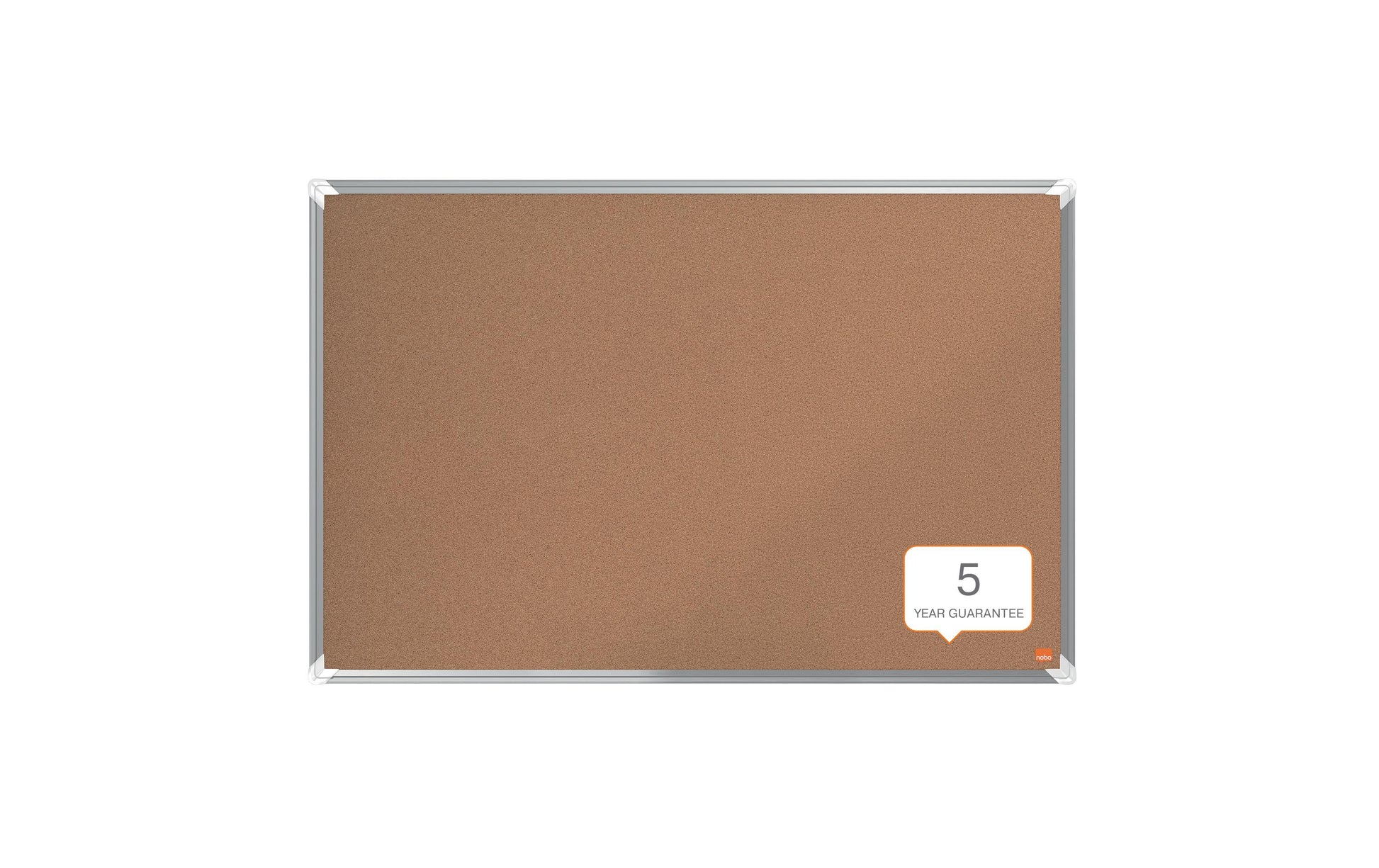Nobo Pinnwand – Kork, Aluminiumrahmen – 90 × 60 cm, Premium Plus