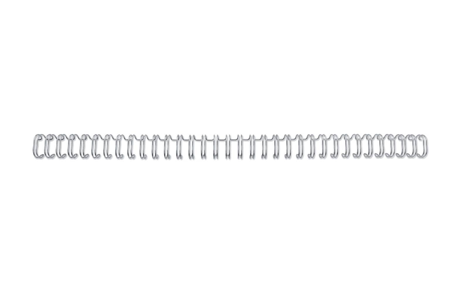 GBC Bindedisc-Ringe – für A4 – Ø 14 mm, silber, Draht – 100 Stk.