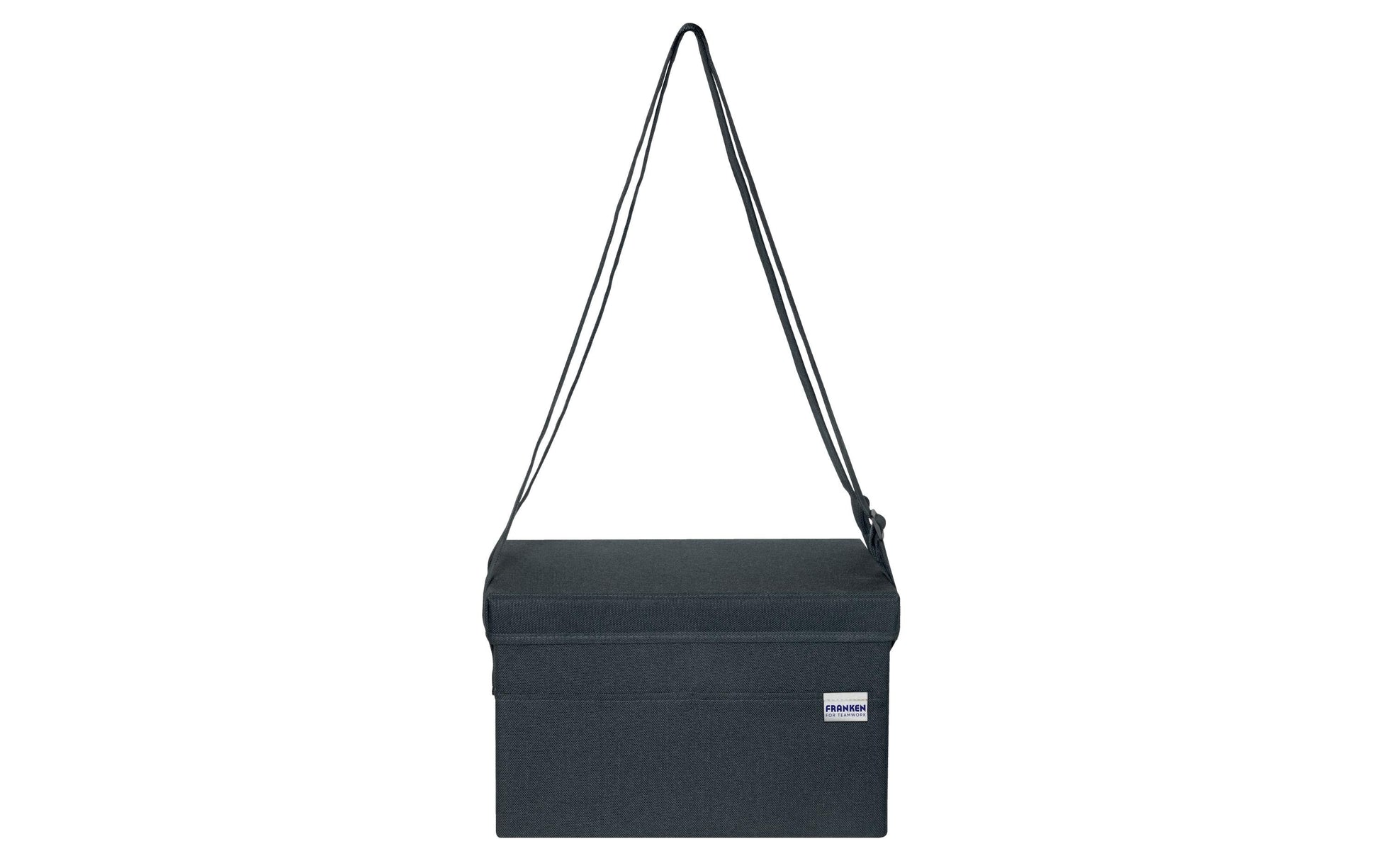 Franken Moderationstasche – Zubehör-Set, grau, 355 × 230 × 200 mm