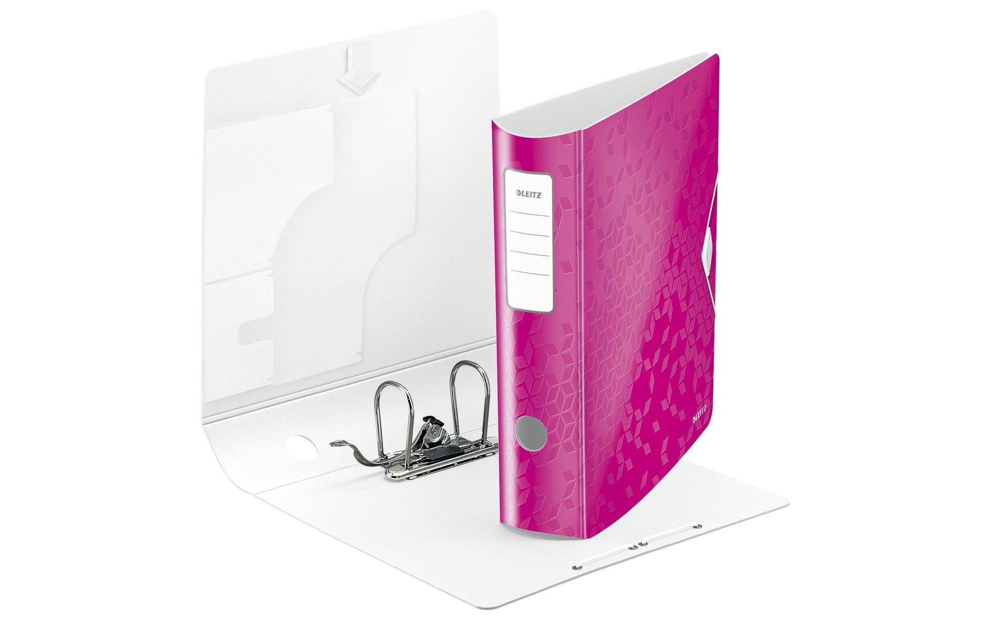 Leitz Ringbuch – 2-Ring – für A4 – Rückenbreite 8,2 cm – Pink