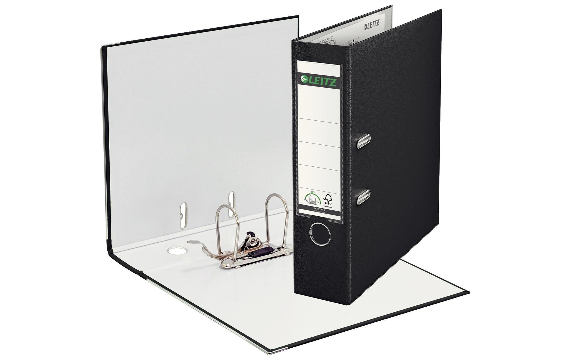 Leitz Hebelordner mit patentierter 180° Präzisionsmechanik