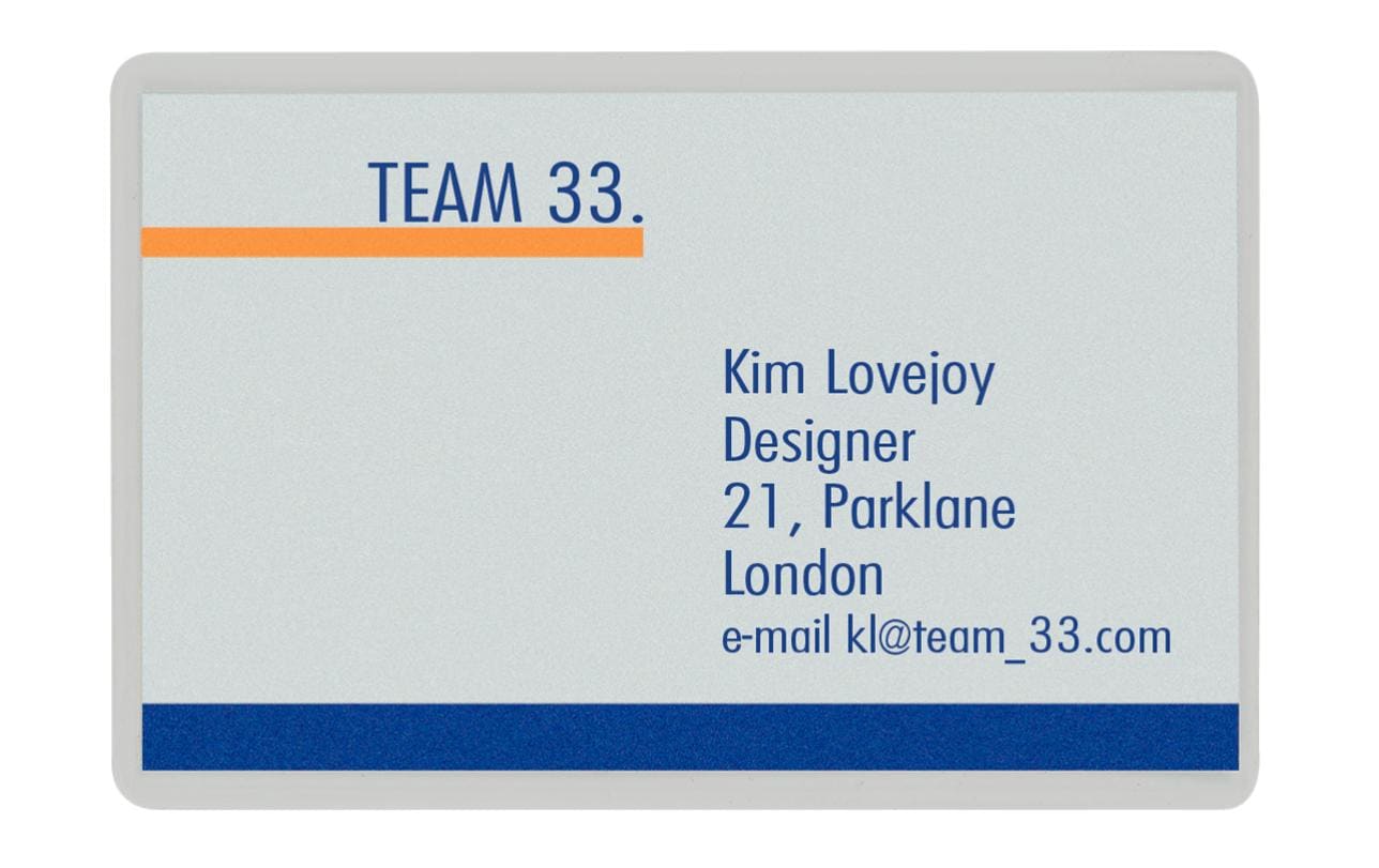 Leitz Laminierfolien 60 × 90 mm – 125 µm, glänzend, 100 Stück