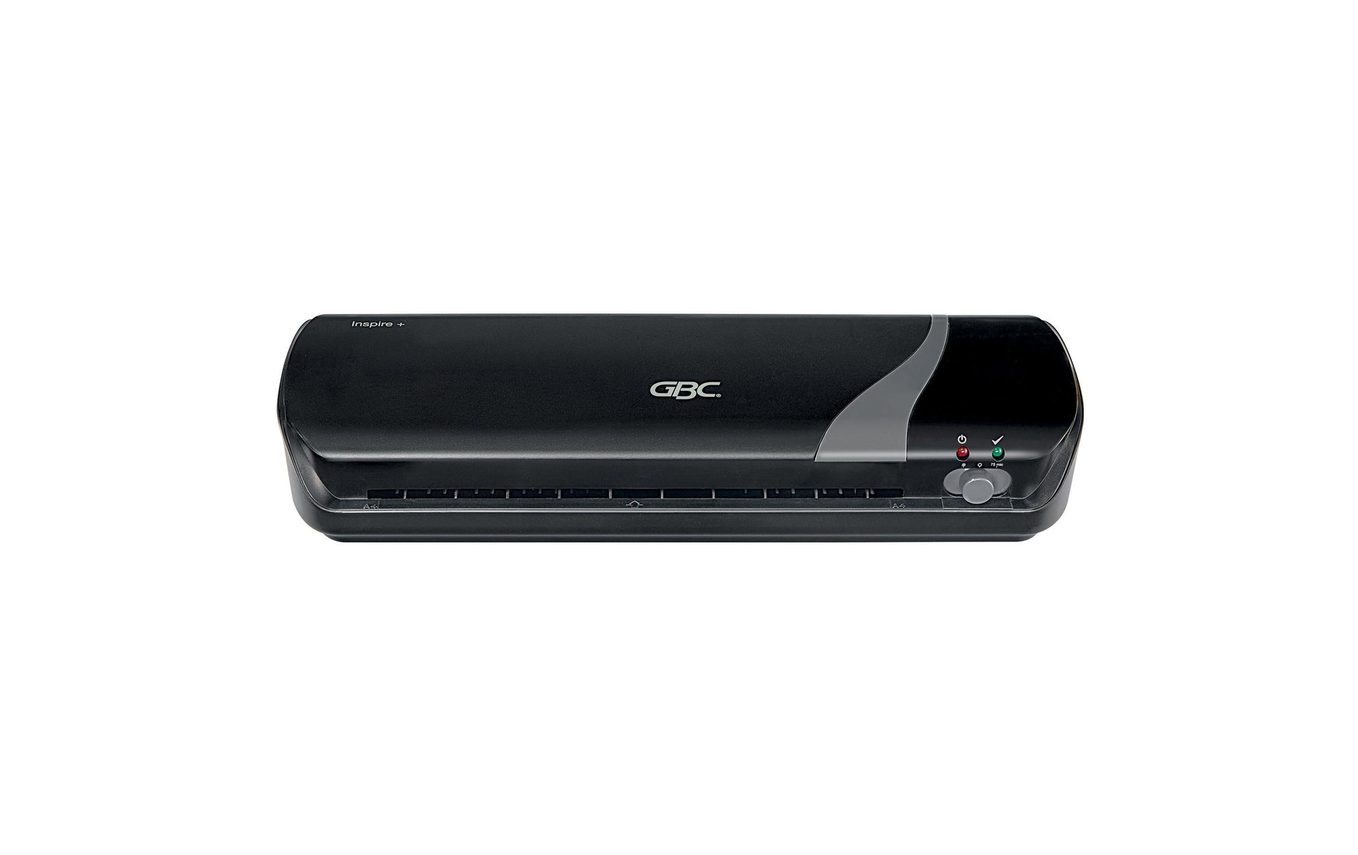 GBC Inspire+ Laminiergerät A4 – 2 Rollen, 75–125 µm, Kaltlamination, Aufheizzeit 4 Min., 250 mm/min, Schwarz