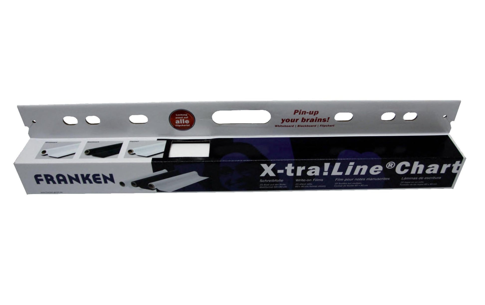 Franken Whiteboard – 60 × 80 cm – 25-teilig