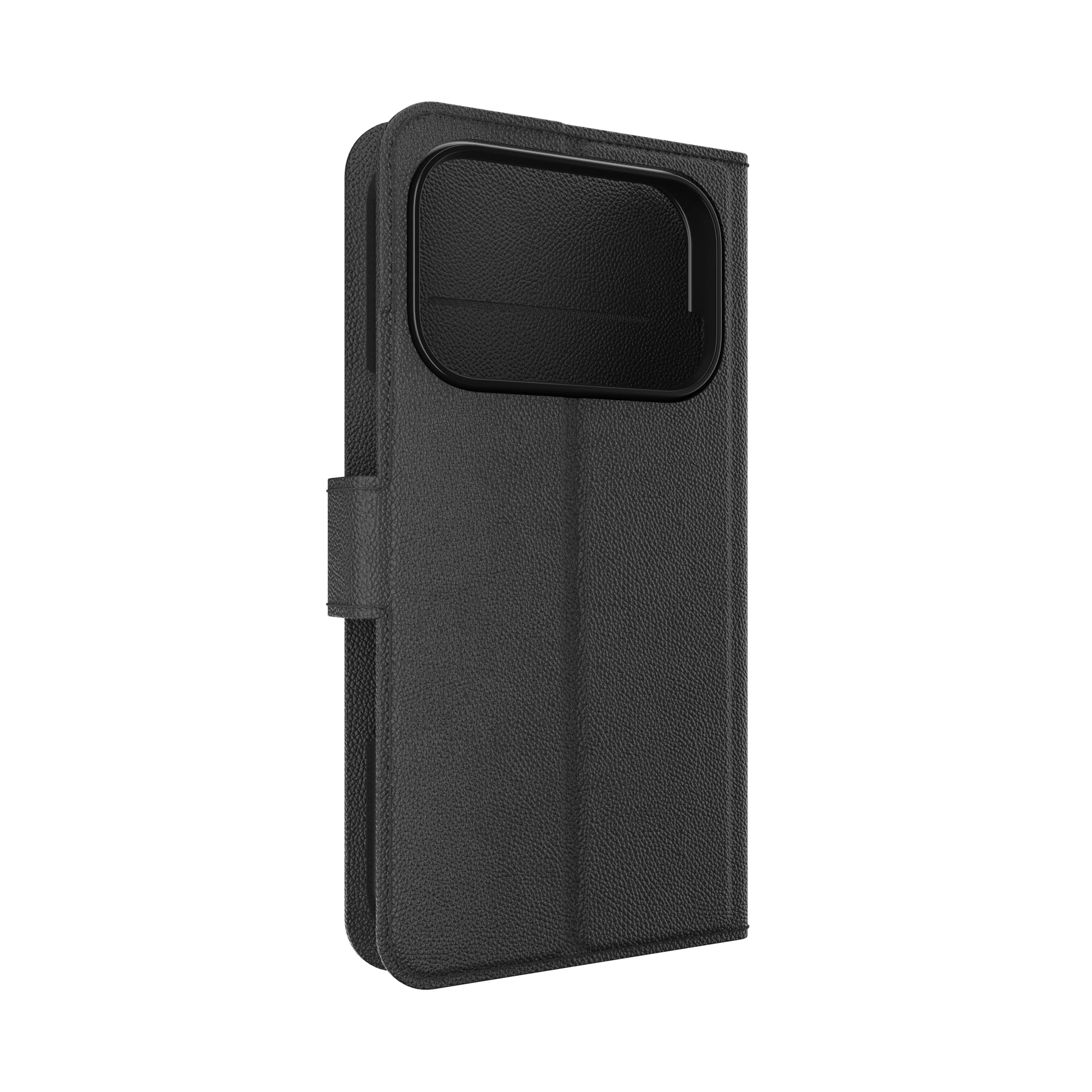 ZAGG Folio – für Apple iPhone 17 Pro, mit Ständer, 3 Kartenfächer, PU, Schwarz, bis 1 m sturzsicher