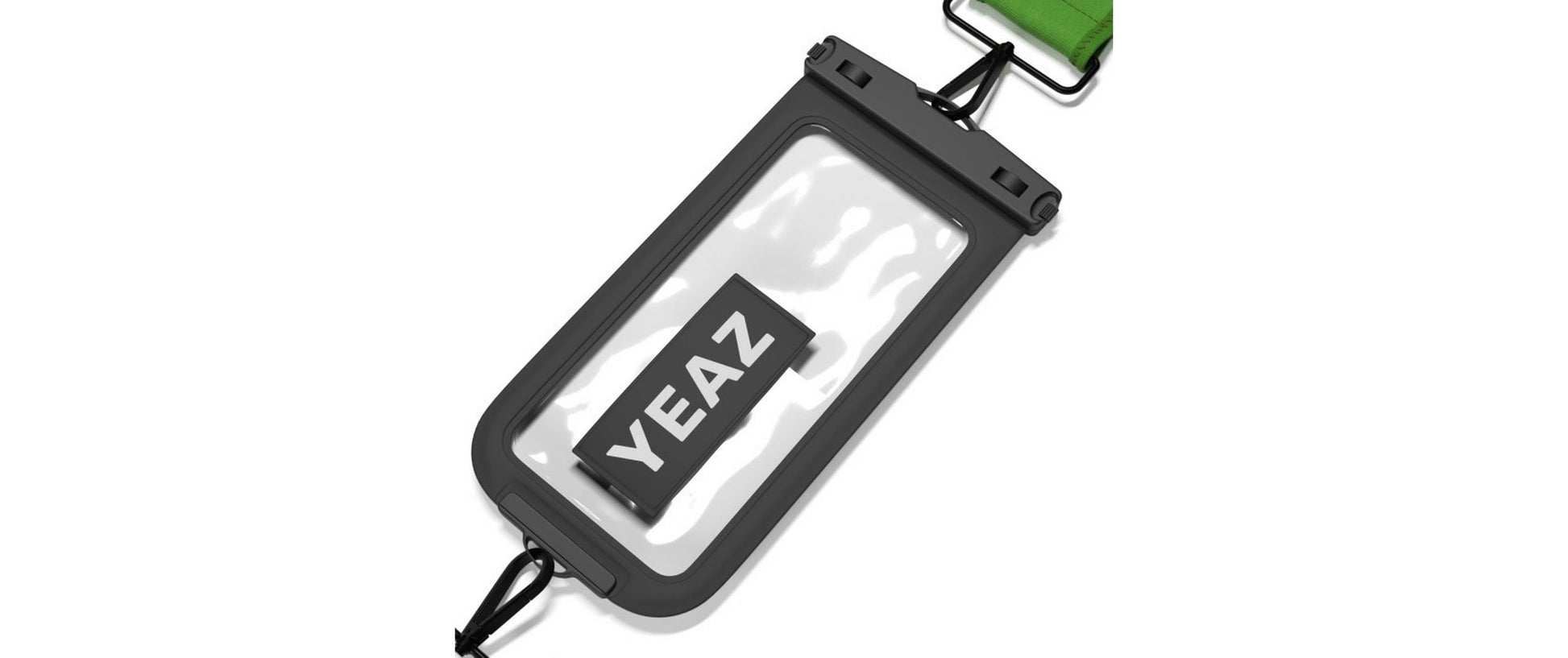 YEAZ Wasserdichte Smartphone-Tasche – für Smartphones – Grün – Neopren