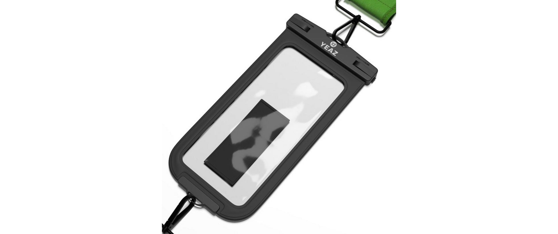 YEAZ Wasserdichte Smartphone-Tasche – für Smartphones – Grün – Neopren