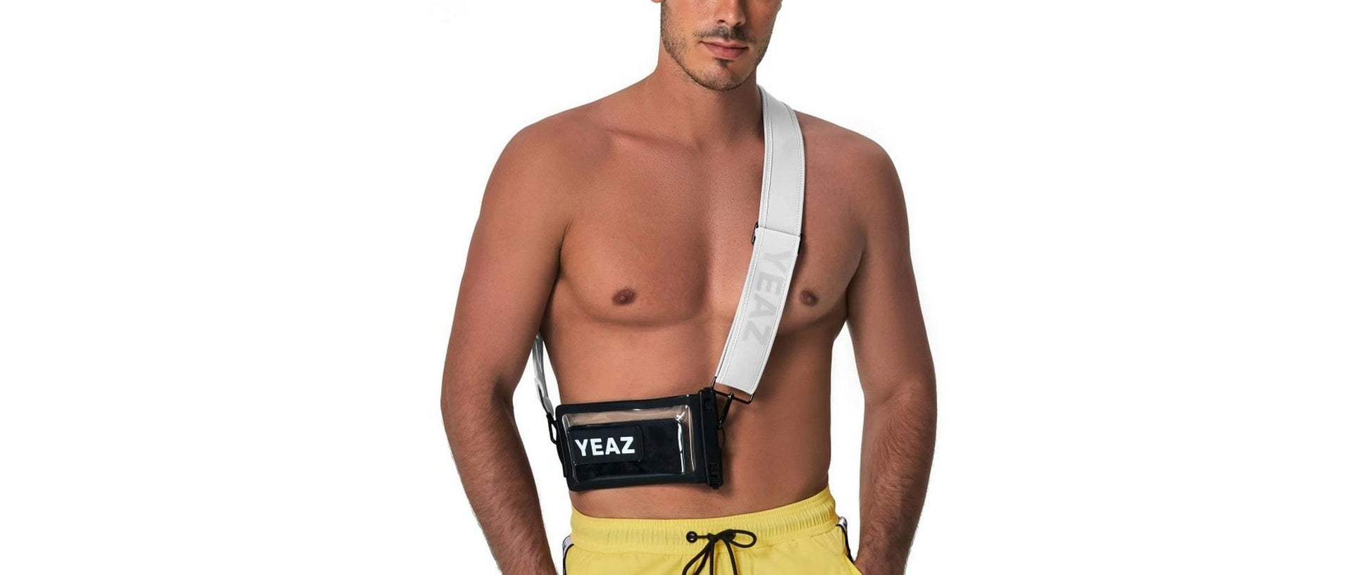 YEAZ Wasserdichte Smartphone-Tasche – Weiss – Neopren