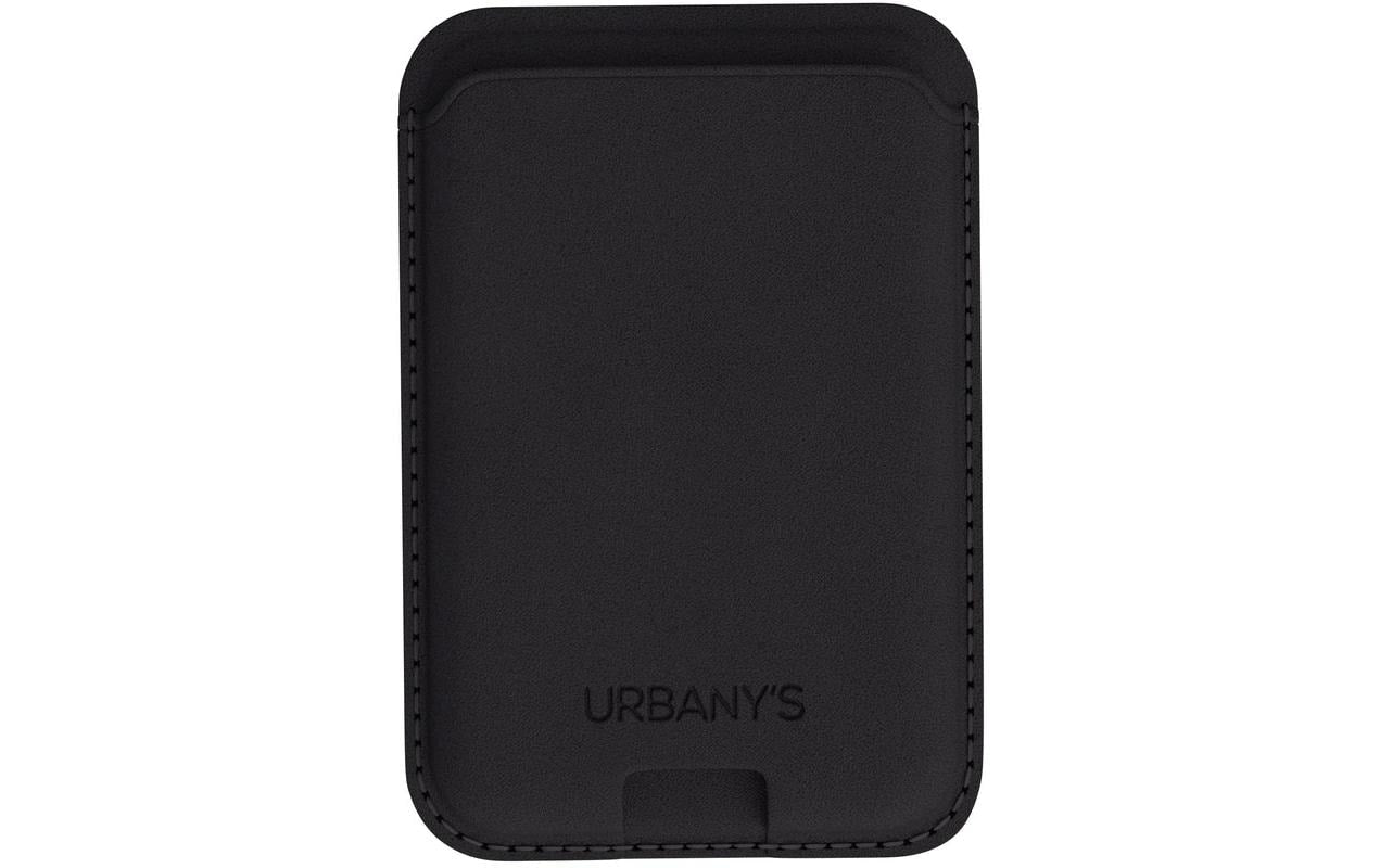 Urbany's Urbanys – Kartenhalter – MagSafe, Veganes Leder – Schwarz