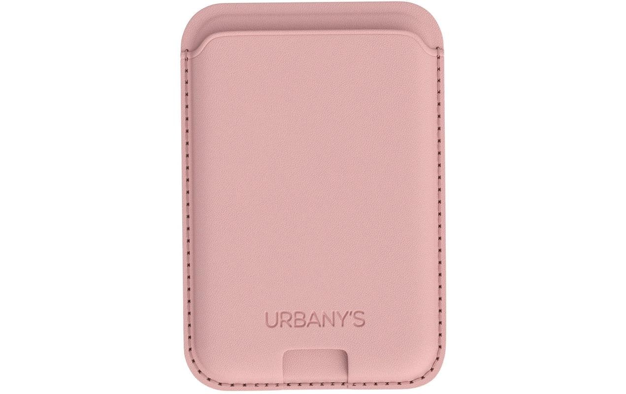 Urbany's Halterung – für MagSafe, Leder, rosa