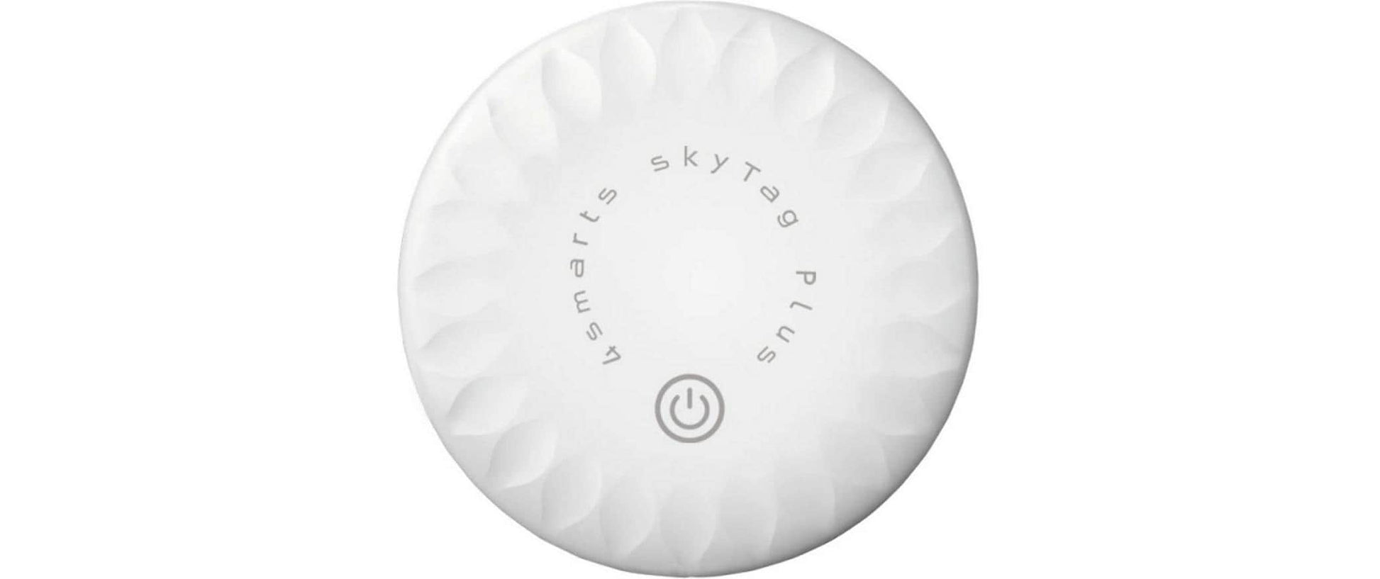 4smarts SkyTag Plus – Finder – Bluetooth, IP65, Weiss, CR2032, für Apple Find My-App, 2 Stück