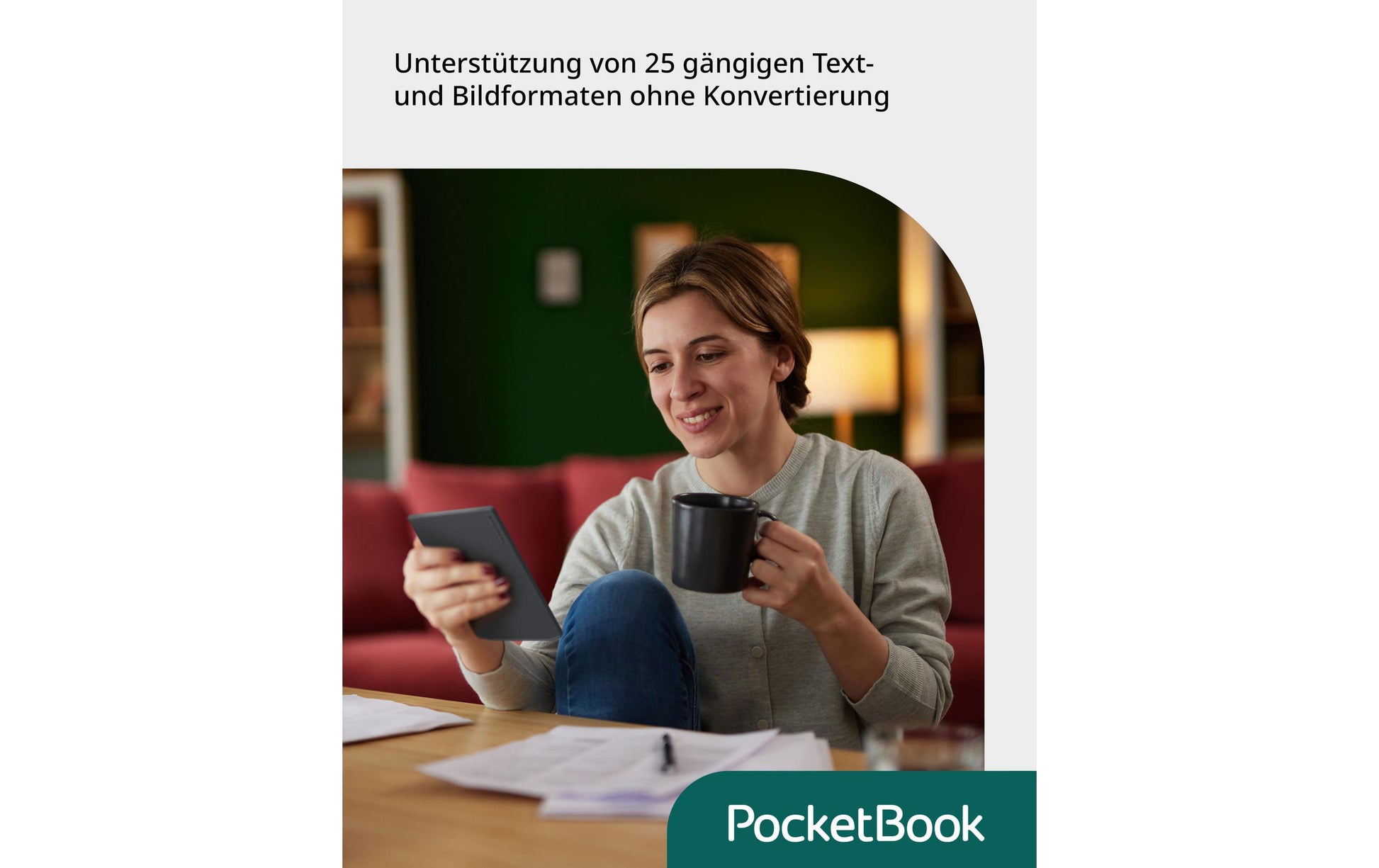 PocketBook Verse Lite Grau – 6" E Ink Carta, 8 GB