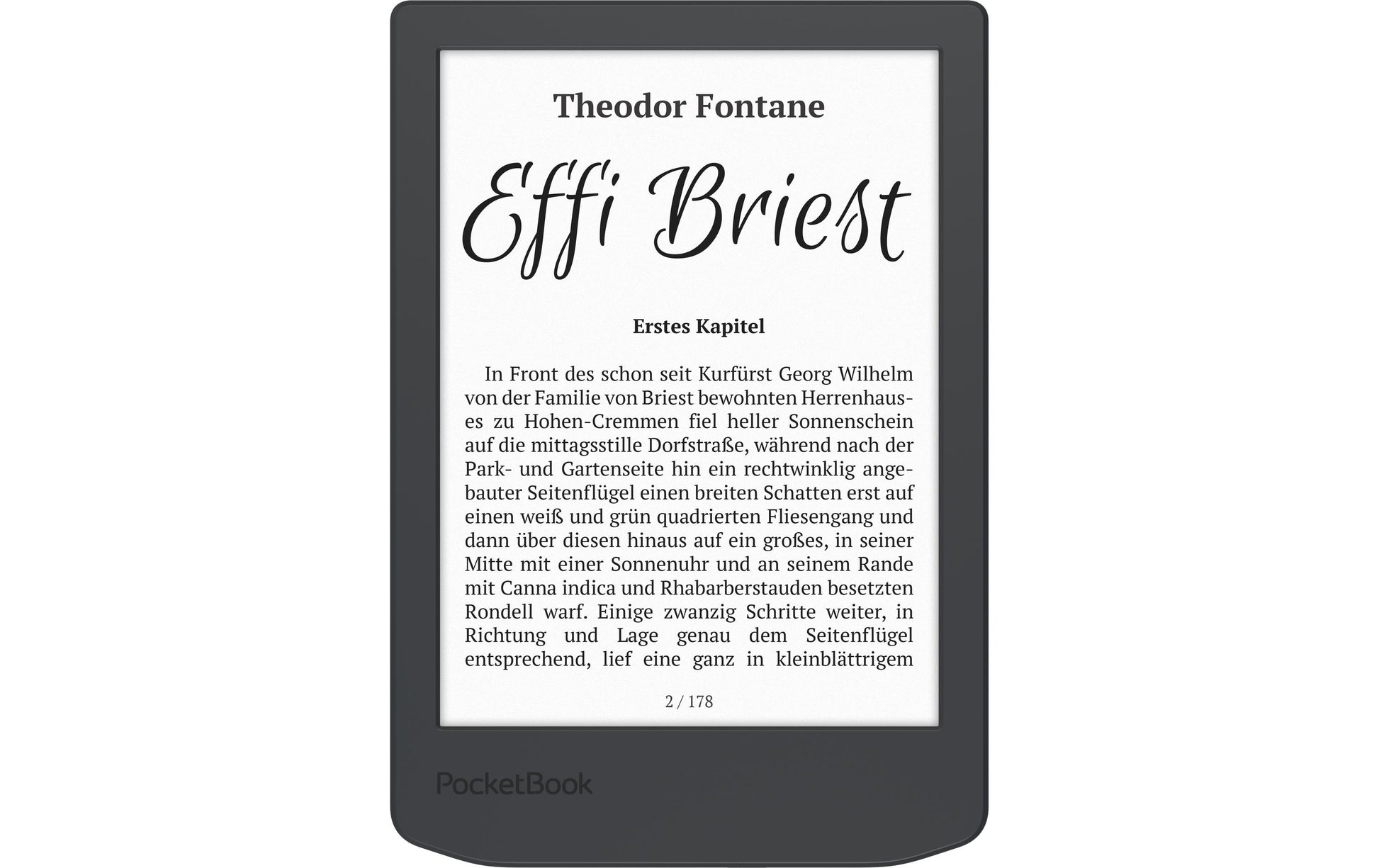 PocketBook Verse Lite Grau – 6" E Ink Carta, 8 GB