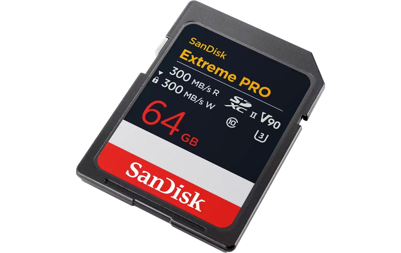 SanDisk Extreme Pro Speichergerät – 64 GB, SD UHS-II, V90