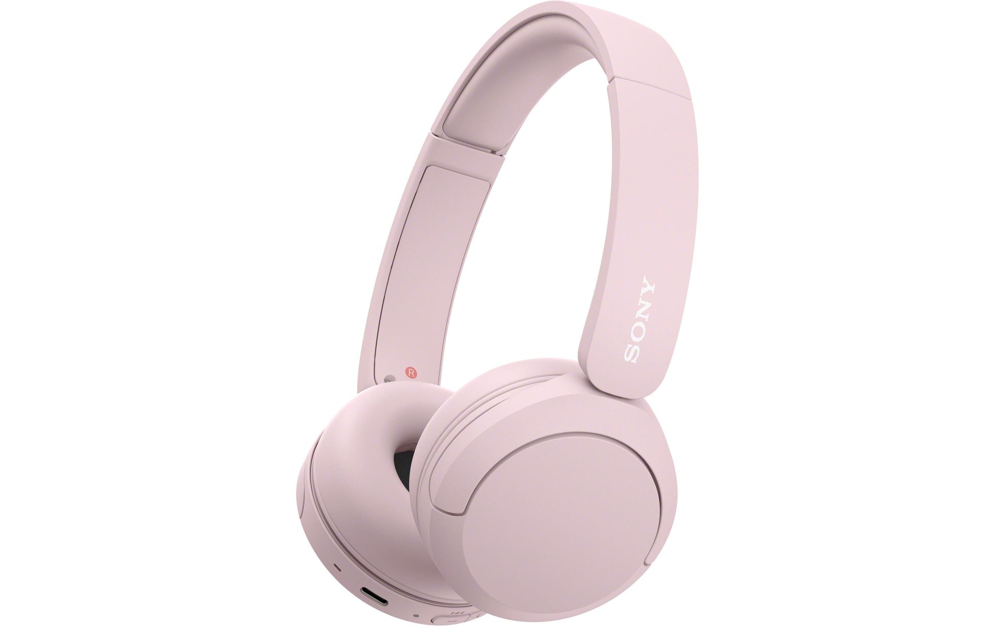 Sony WH-CH520 – Duo Headset, On-Ear – Bluetooth – geschlossen, USB-C – Pink – für Google Assistant – bis 40 h