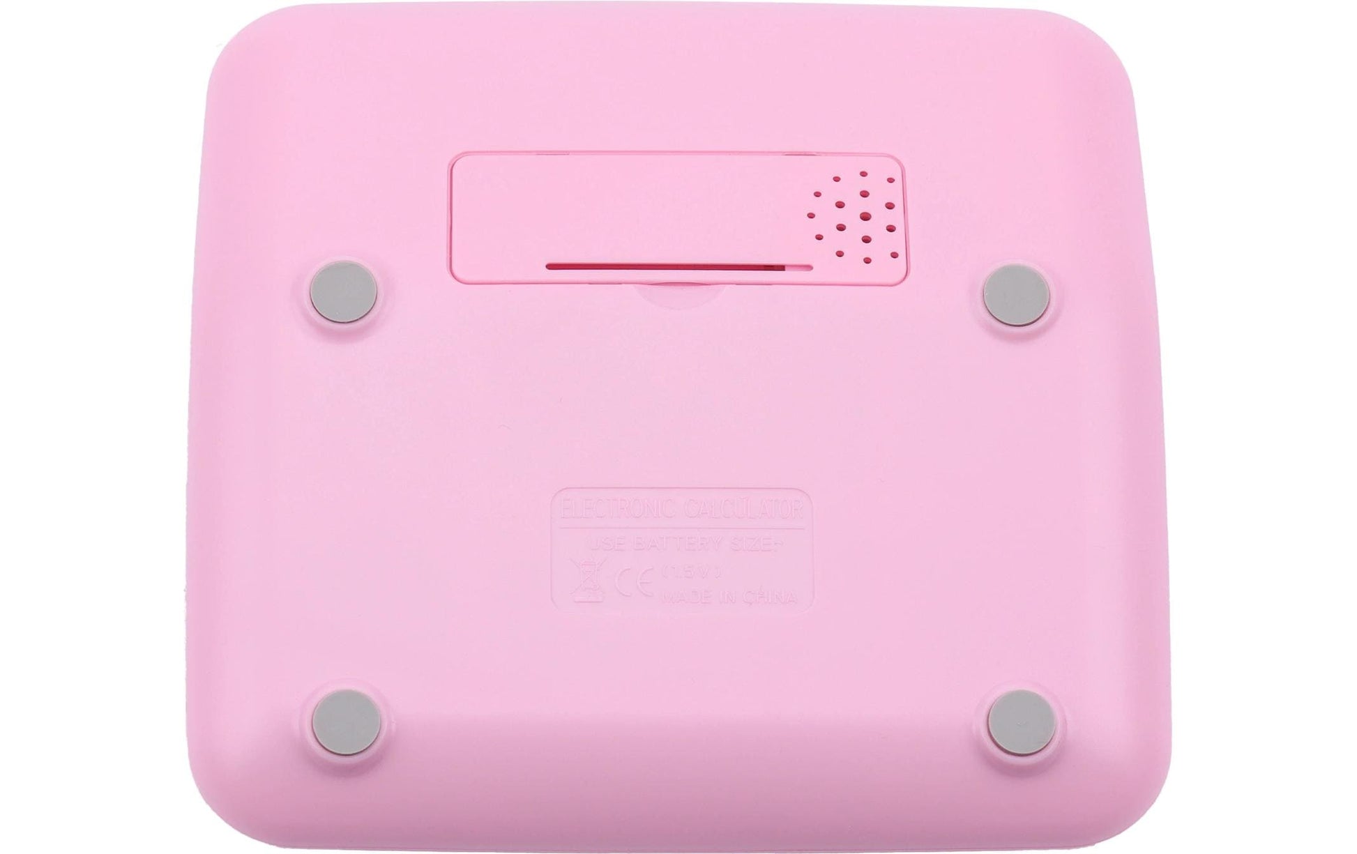 Genie Tischrechner 612P – 12-stellig – Solar/Batterie – Pink