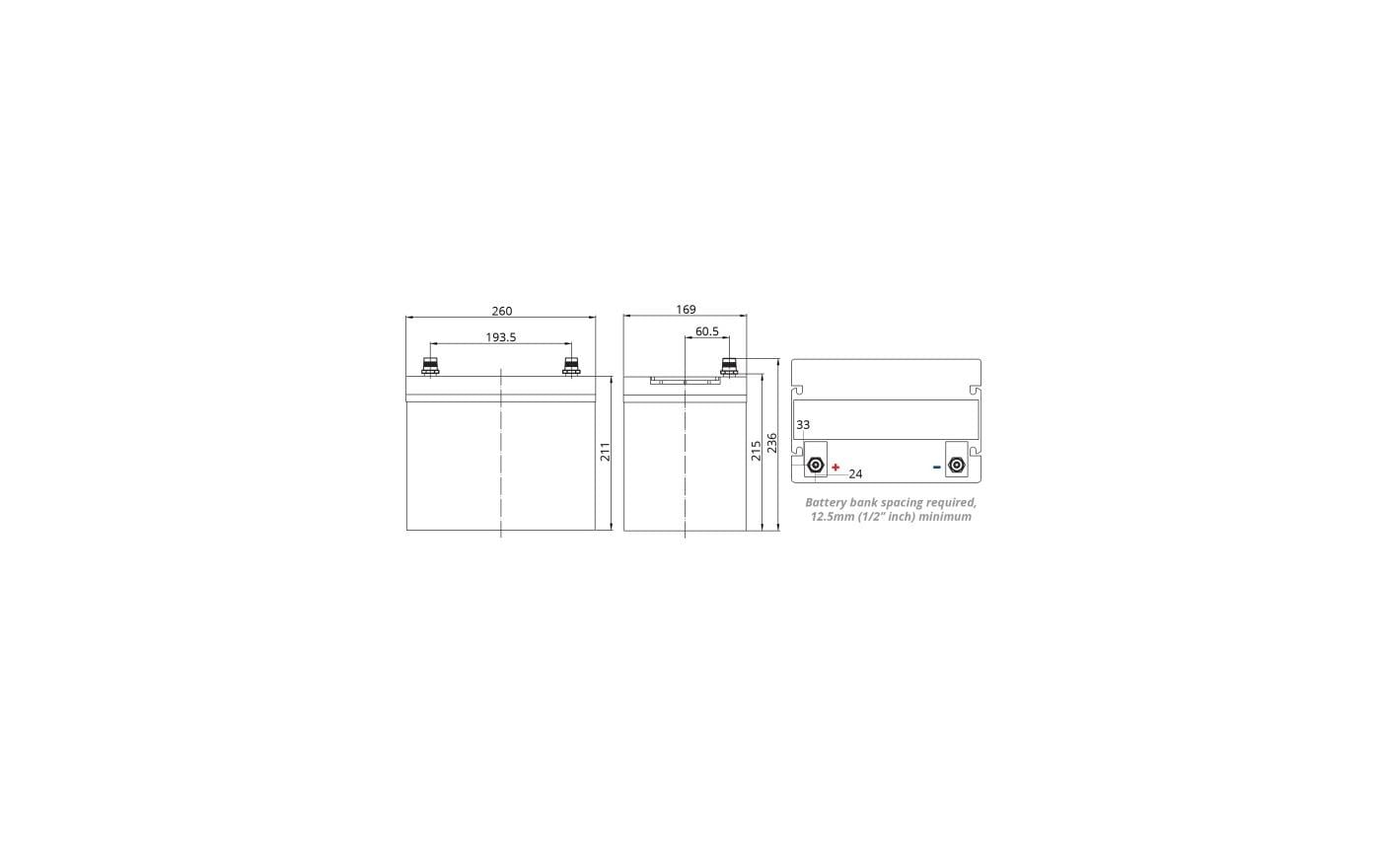 Fullriver Akku 12 V 85000 mAh 1020,00 Wh