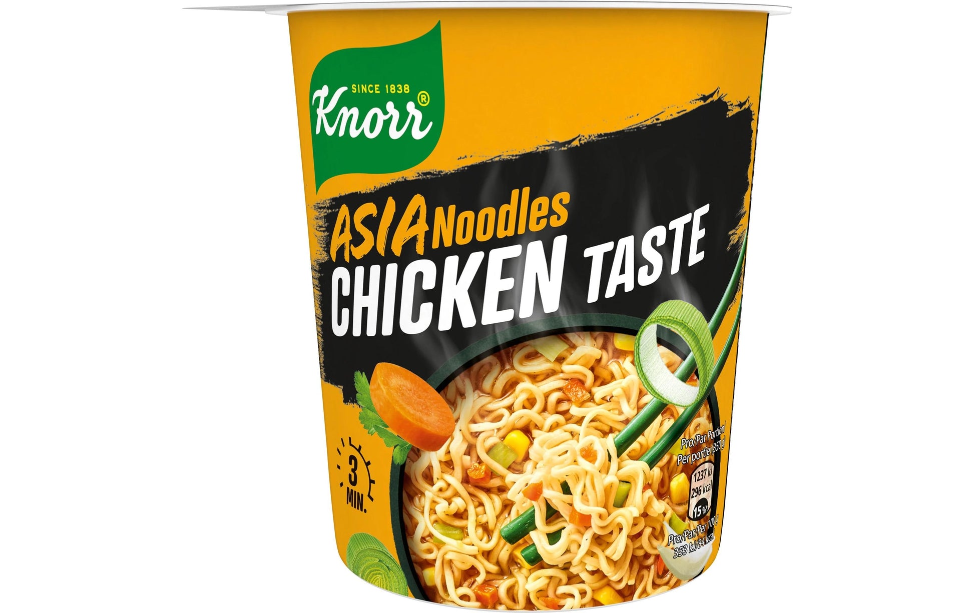 Knorr Asia Instantnudeln Poulet Becher – 65 g