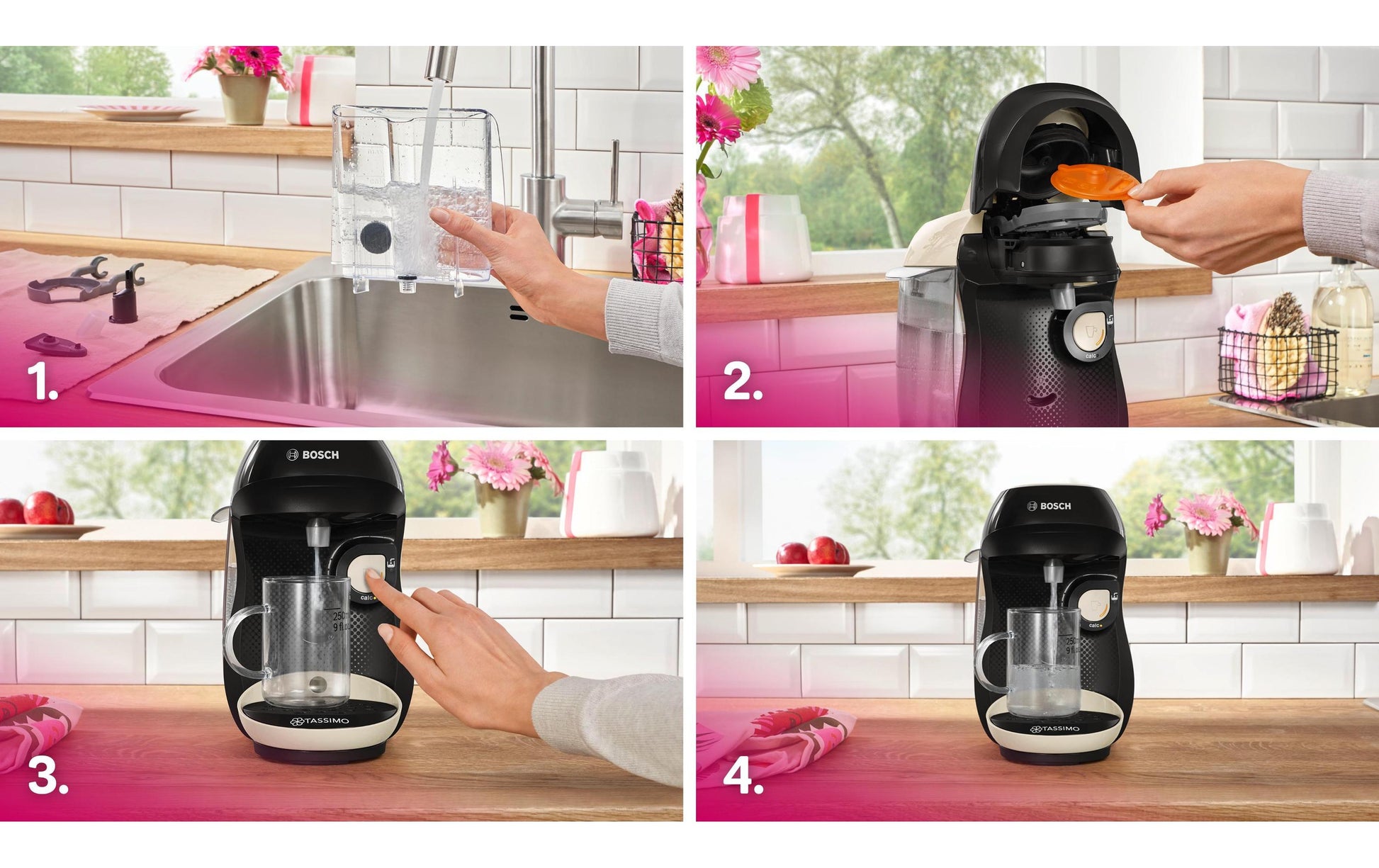 Tassimo Kapselmaschine – für Tassimo-Kapseln, 0,7 l, Schwarz