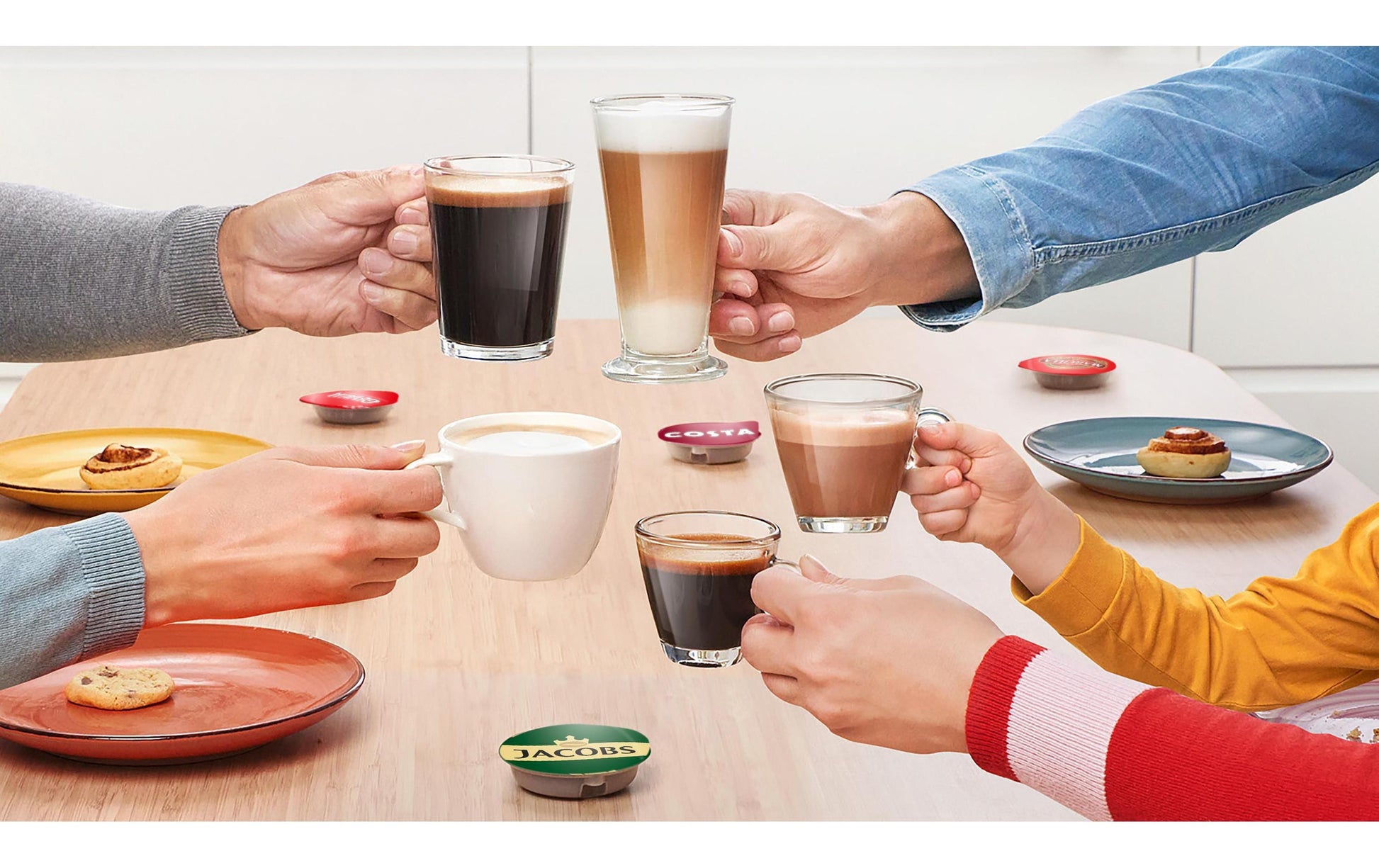 Tassimo Kapselmaschine – für Tassimo-Kapseln, 0,7 l, Schwarz