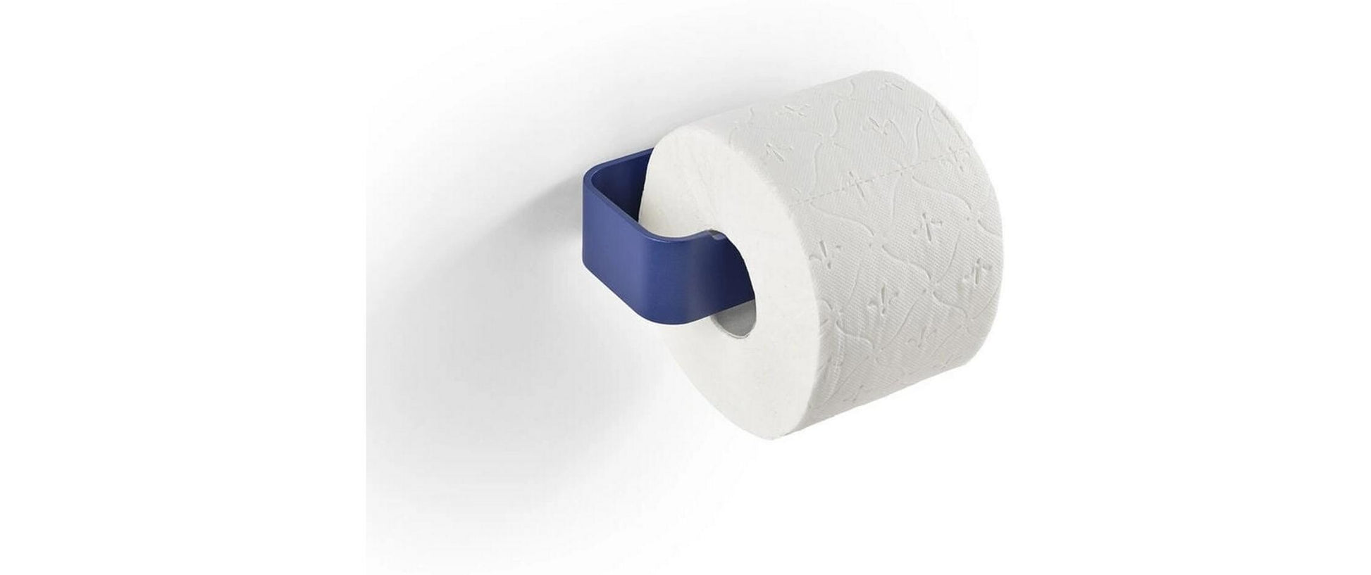 Zone Denmark Ume – Toilettenpapierhalter – Aluminium, Indigo, wandmontiert, 7,6 × 16,4 × 4 cm