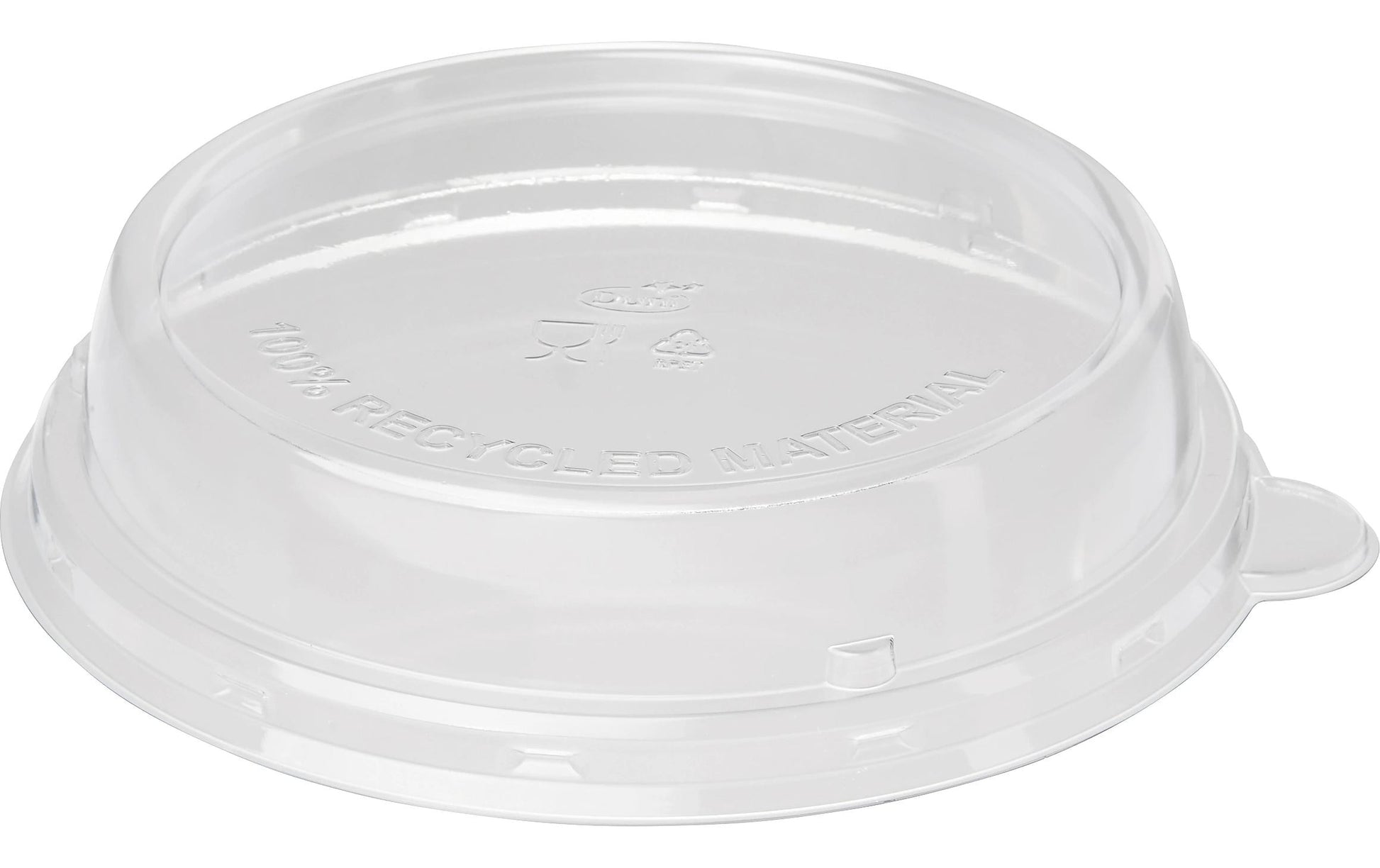 Duni Deckel für Bowl 600 ml, rPET – Ø 17 cm × H 3,5 cm, transparent – 40 Stk.