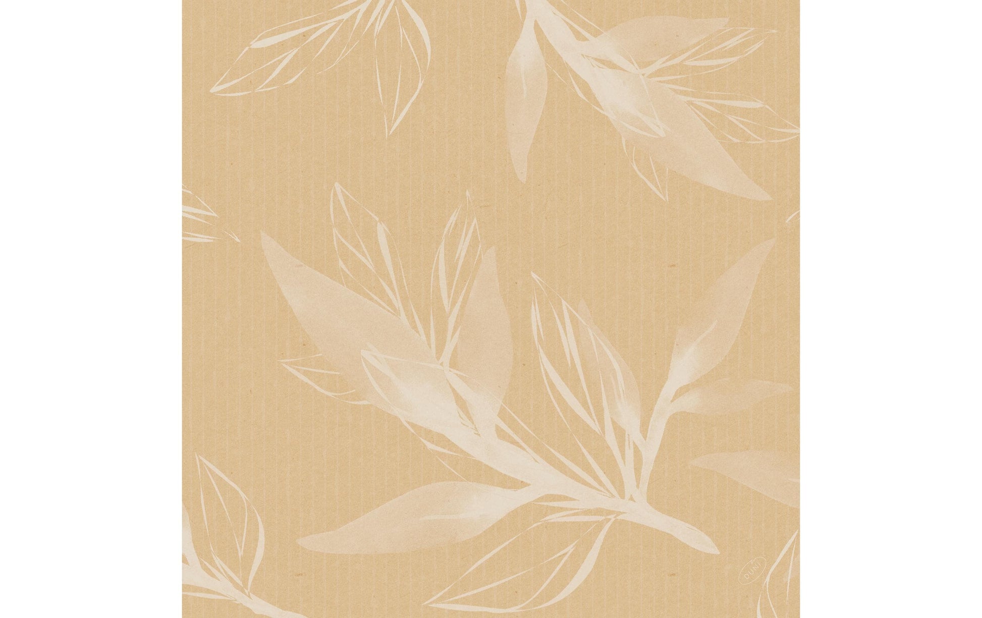 Duni Servietten Bio DSF Leaves – 40 × 40 cm, 1-lagig – 60 Stück