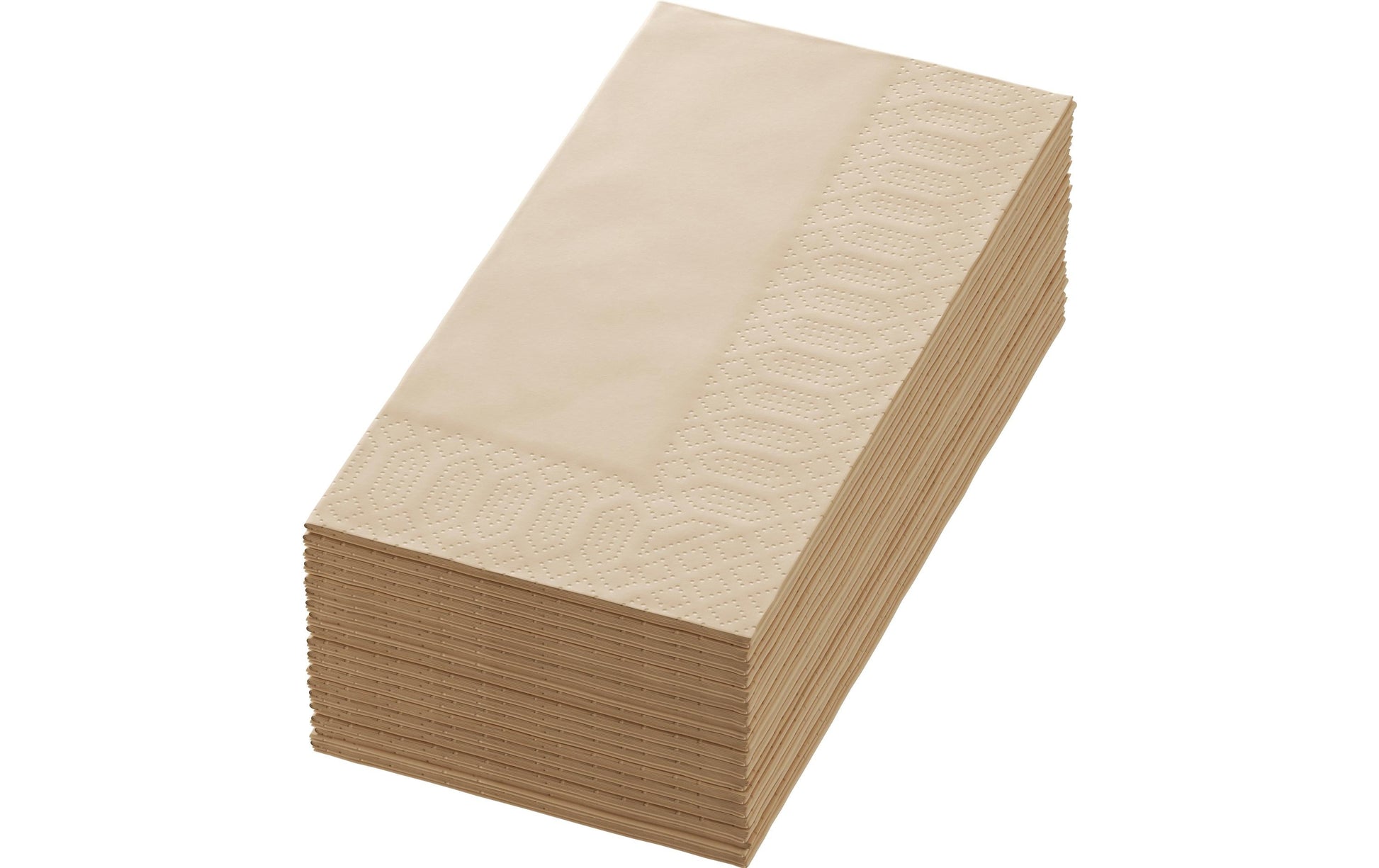 Duni Servietten braun – 40 × 40 cm, 3-lagig – 250 Stück