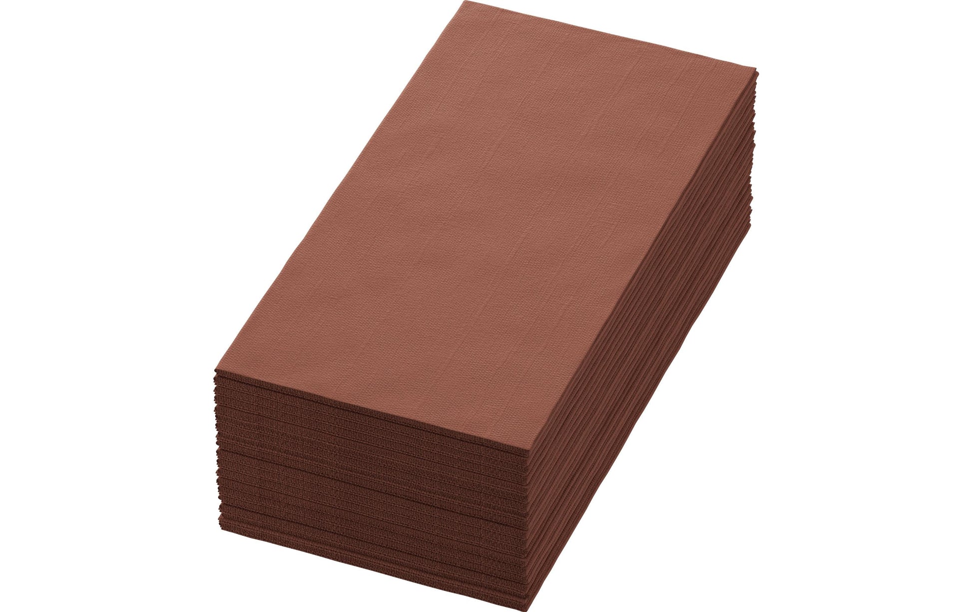 Duni Papierservietten – Braun, 250 Stück, 40 × 40 cm
