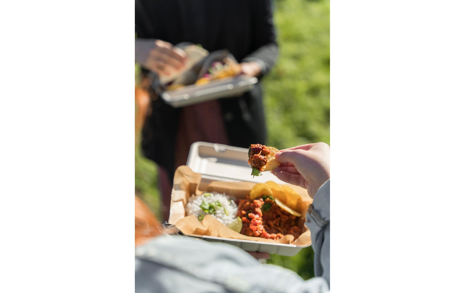 BioPak Take-away-Box, Bagasse (Zuckerrohr) – 600 ml 180 × 130 × 50 mm, braun
