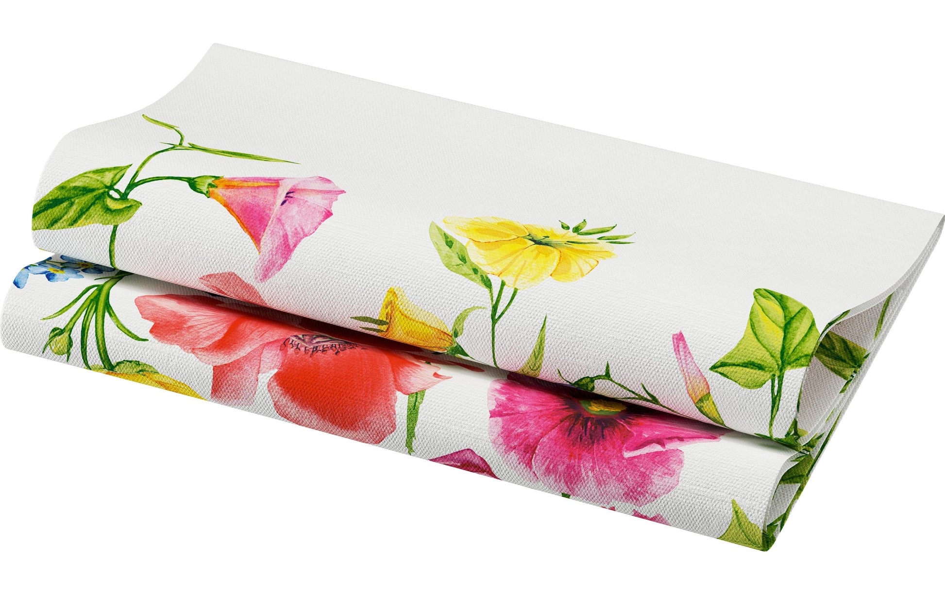 Duni Servietten Blume – 40 × 40 cm – 1-lagig, Papier – 60 Stk.