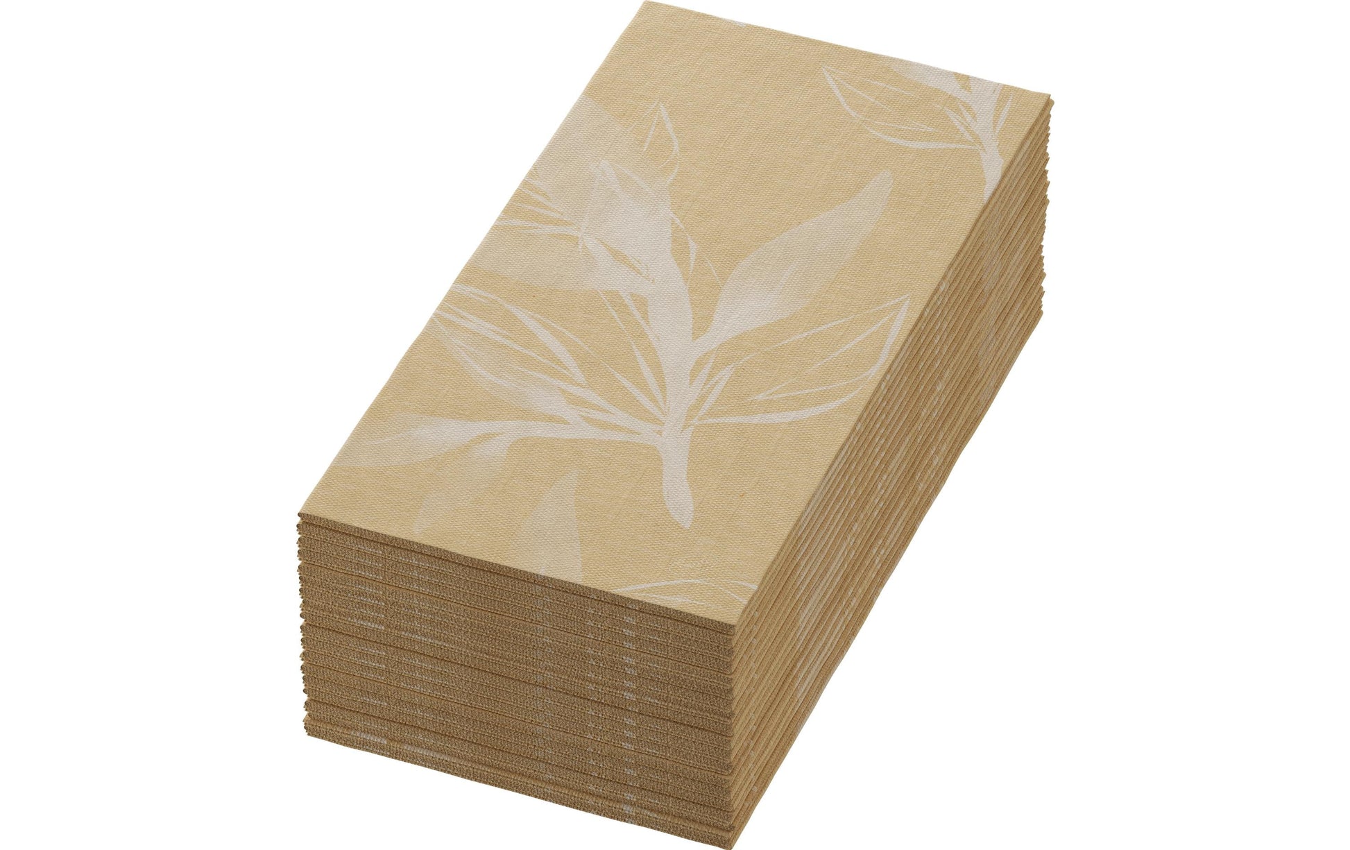 Duni Servietten Bio DSF Leaves – 40 × 40 cm, 1-lagig – 60 Stück