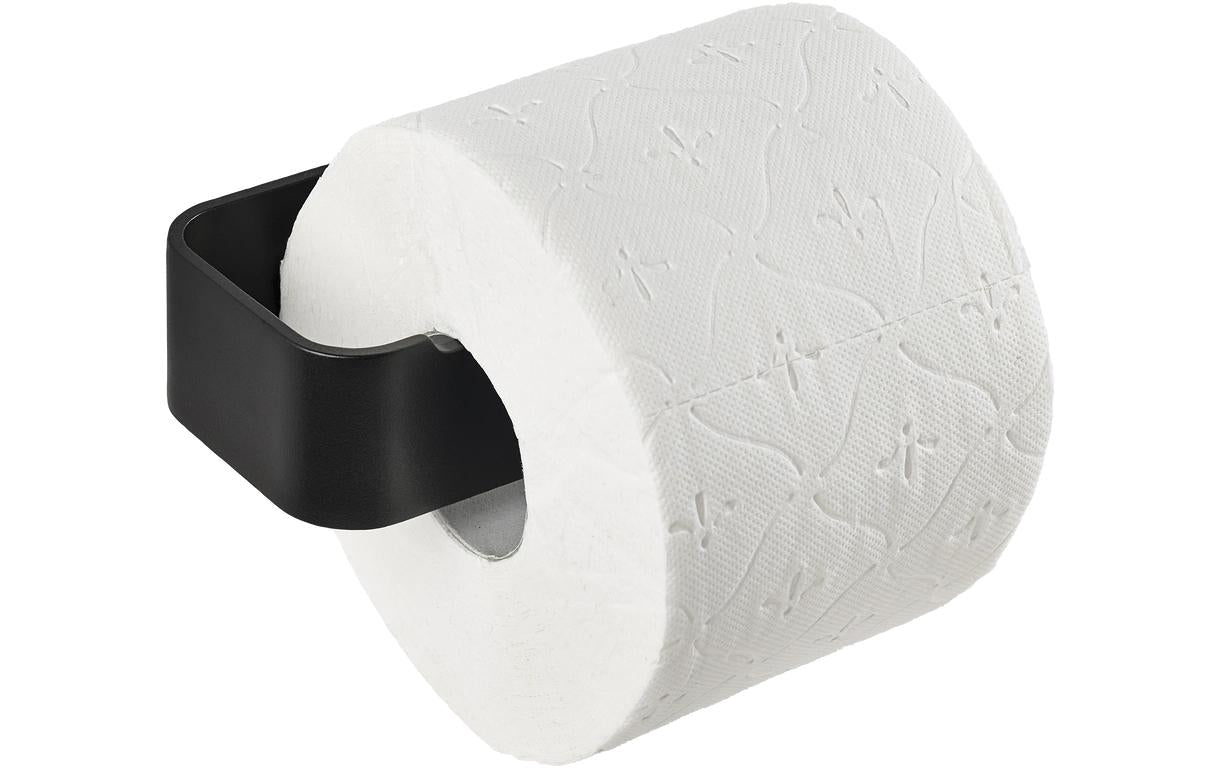 Zone Denmark Ume – Toilettenpapierhalter – Aluminium, schwarz, wandmontiert, 7,6 × 16,4 × 4 cm