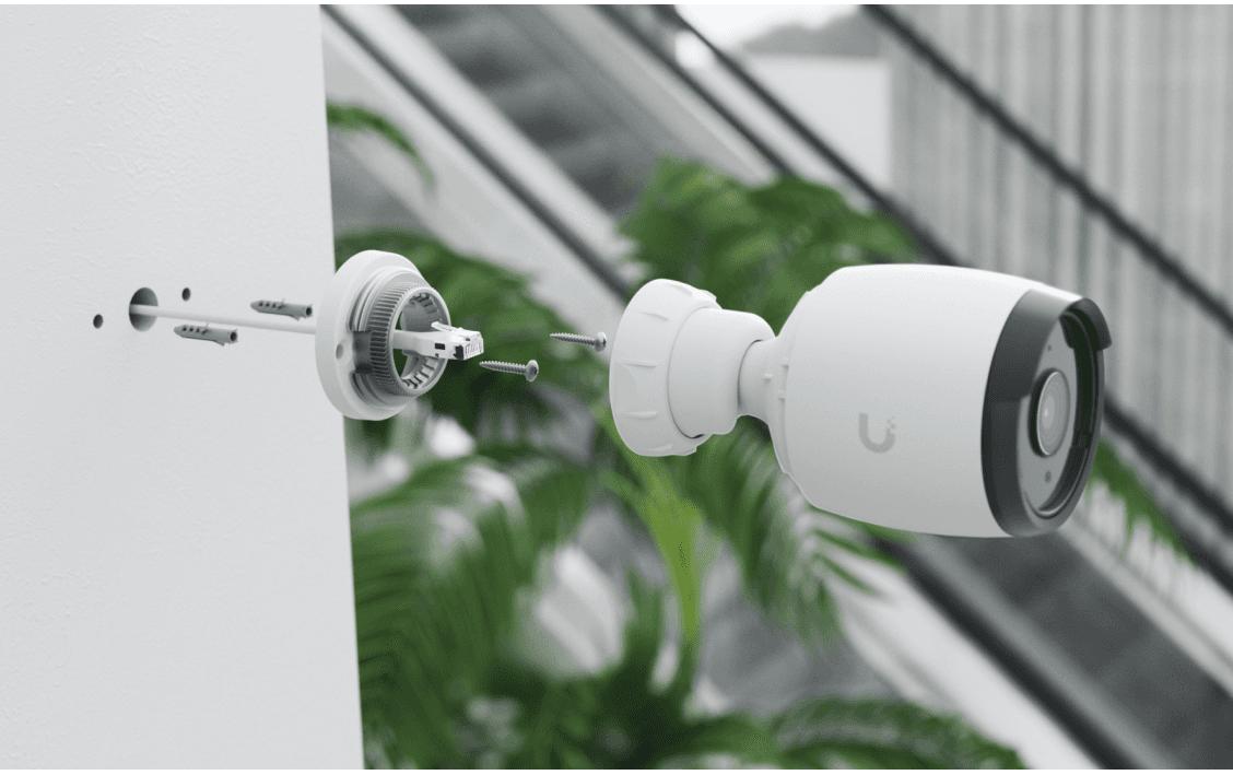 Ubiquiti G6 Bullet Kamera – 4K, 8 MP, PoE, Wetterfest, Weiss