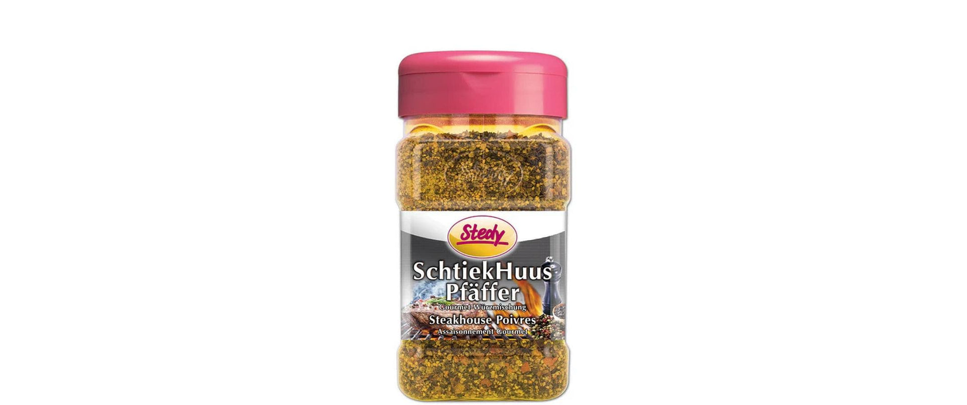 Stedy Gewürzmischung Pfeffer & Meersalz, glutenfrei – 250 g