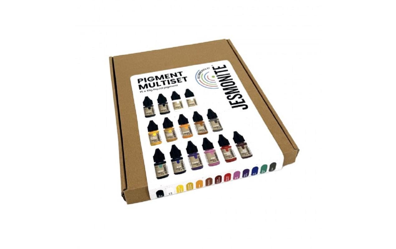 Jesmonite Pigment-Set – 15-teilig, 15×10 g (150 g)