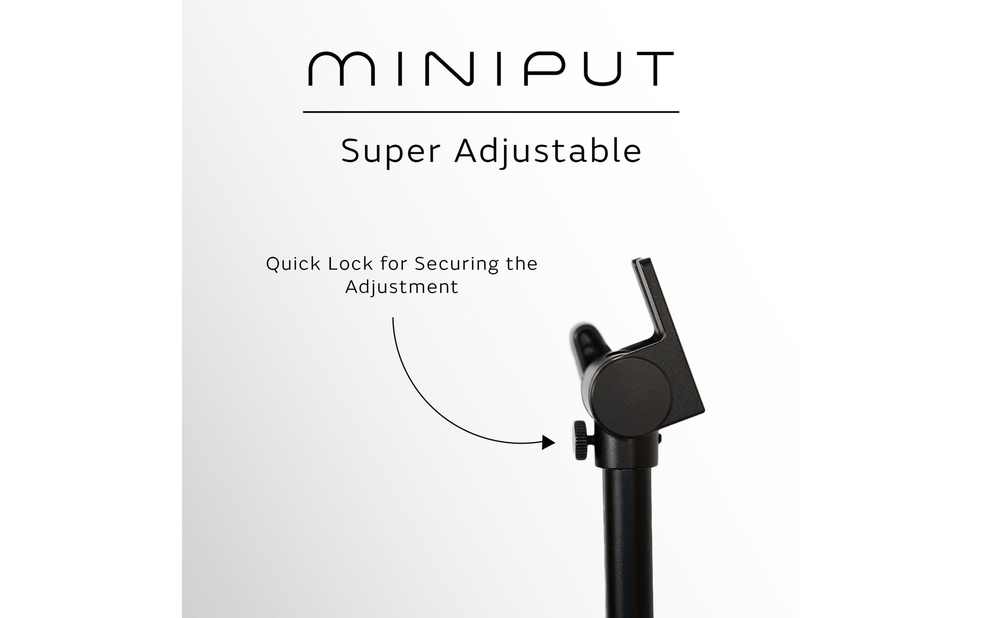 Miniput Notenständer Classic – schwarz