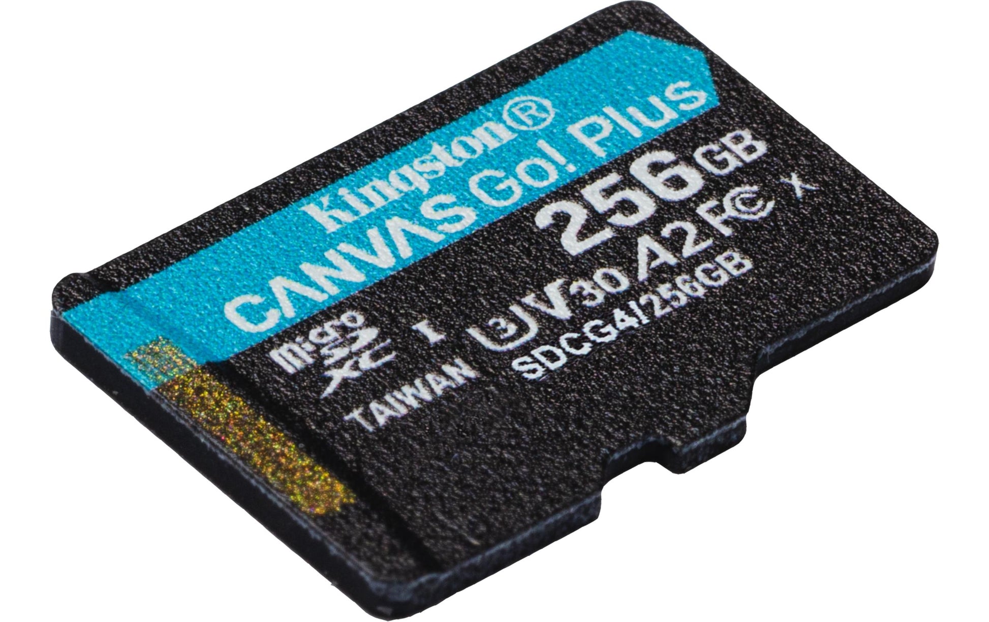 Kingston Technology Kingston Canvas Go Plus 200R Speichergerät – 256 GB, microSDXC, A2, U3, V30, Gen4, mit Adapter