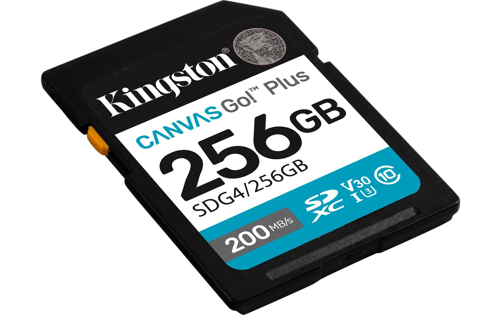 Kingston Technology Kingston Canvas Go Plus 200R Gen4 Speichergerät – 256 GB, SDXC UHS-I, Klasse 10 U3 V30 200 MB/s