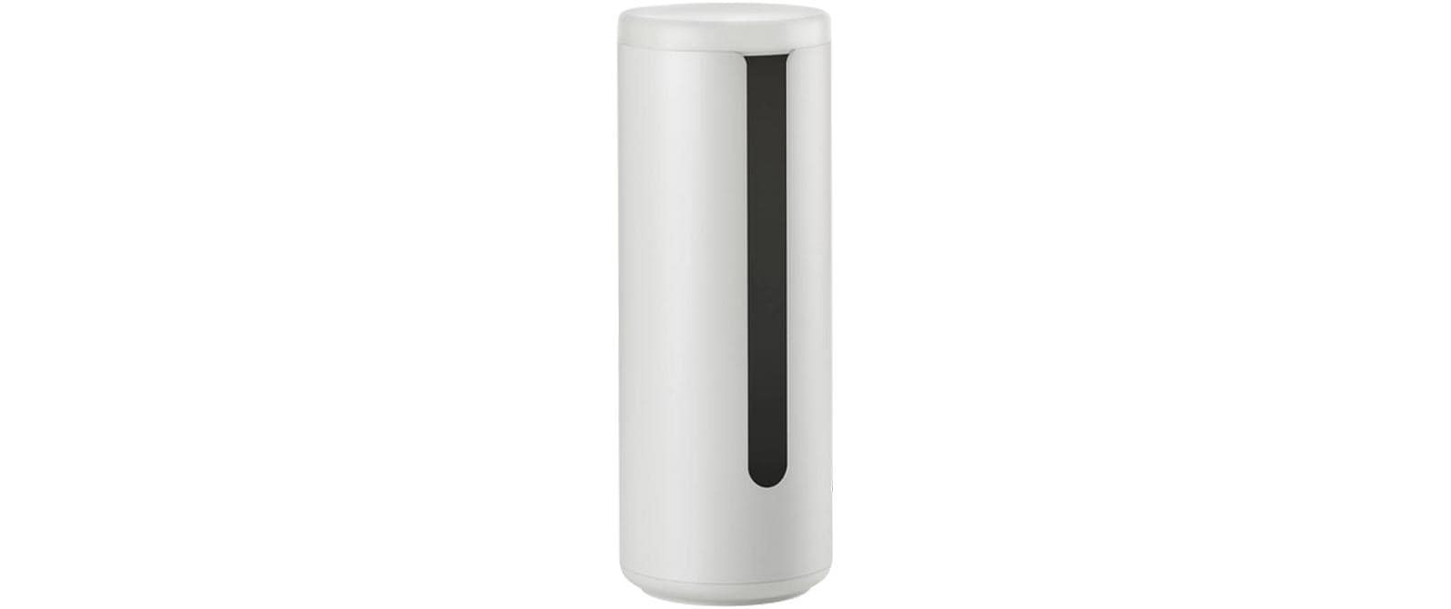 Zone Denmark Toilettenpapierständer – Kunststoff (ABS), Aluminium, hellgrau, für 3 Rollen, 15 × 15 × 10,5 cm