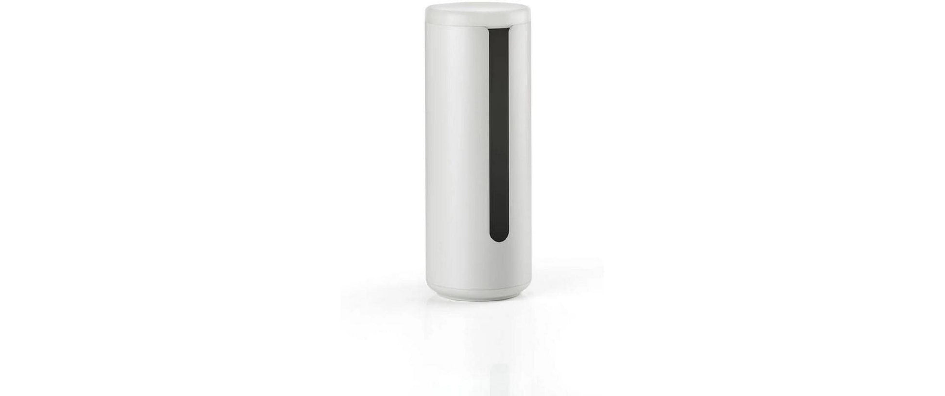 Zone Denmark Toilettenpapierständer – Kunststoff (ABS), Aluminium, hellgrau, für 3 Rollen, 15 × 15 × 10,5 cm