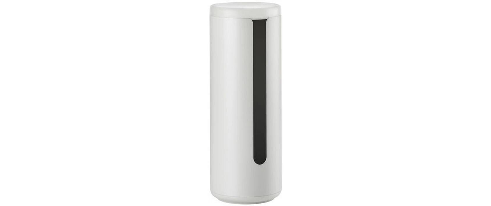 Zone Denmark Toilettenpapierständer – Kunststoff (ABS), Aluminium, hellgrau, für 3 Rollen, 15 × 15 × 10,5 cm