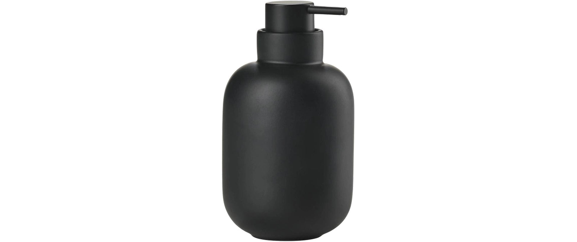 Zone Denmark Sensu Seifenspender – ABS, Steingut, schwarz, 300 ml