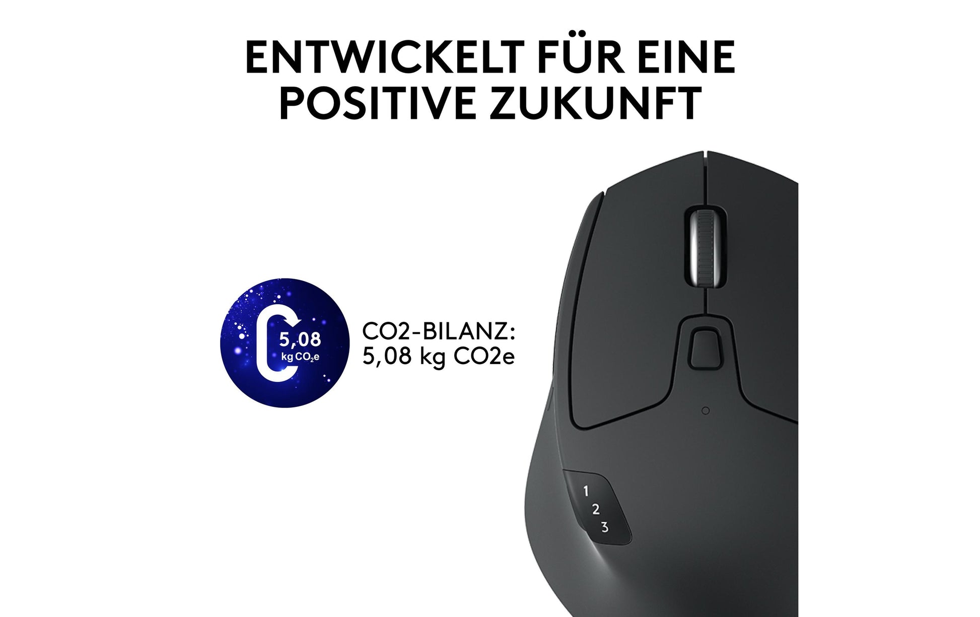 Logitech M720 Triathlon Maus – kabellos, Bluetooth + 2,4 GHz